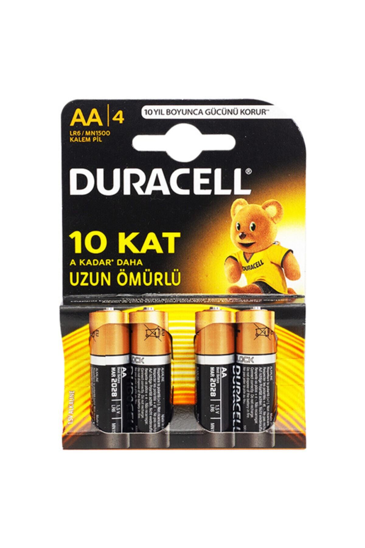 Duracell Aa Kalem Pil (4lü) Paket Fiyat