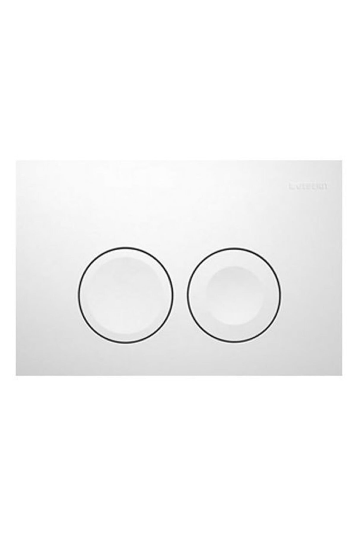Geberit Delta21 115.125.11.1 Kumanda Paneli Çift Basmalı, Beyaz