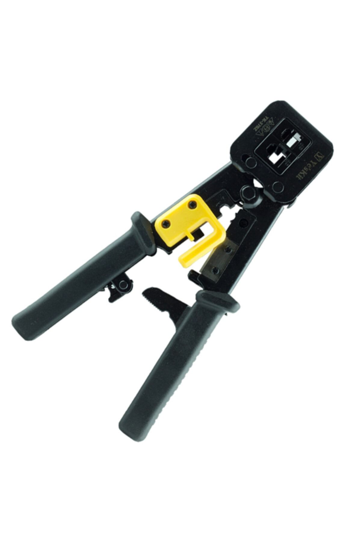 Powermaster Yk-376z Rj11/rj12/rj45 Açık Uçlu Ez Rj45 Üçlü Lüks Pense