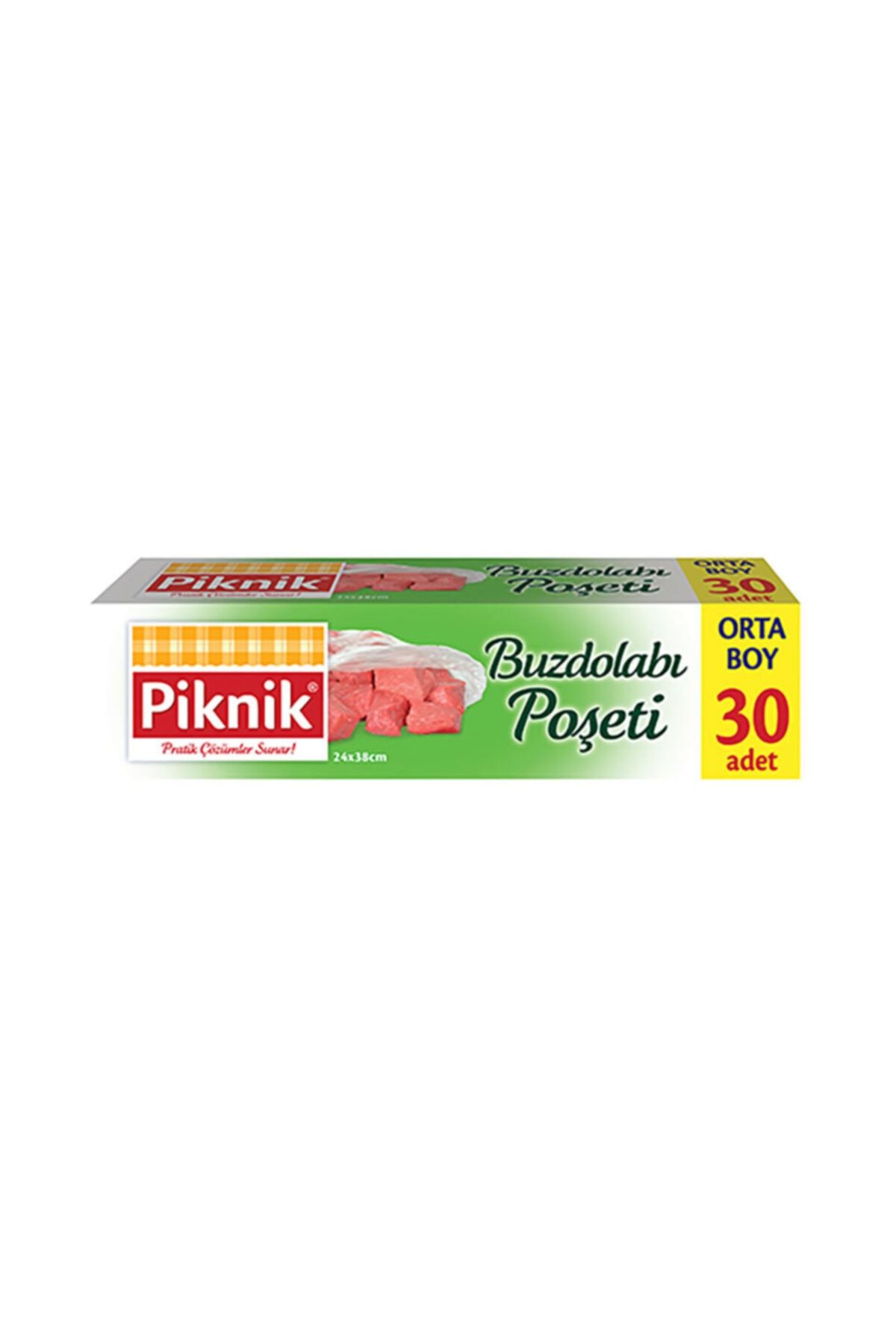 Piknik Orta Boy 30'Lu Buzdolabı Poşeti