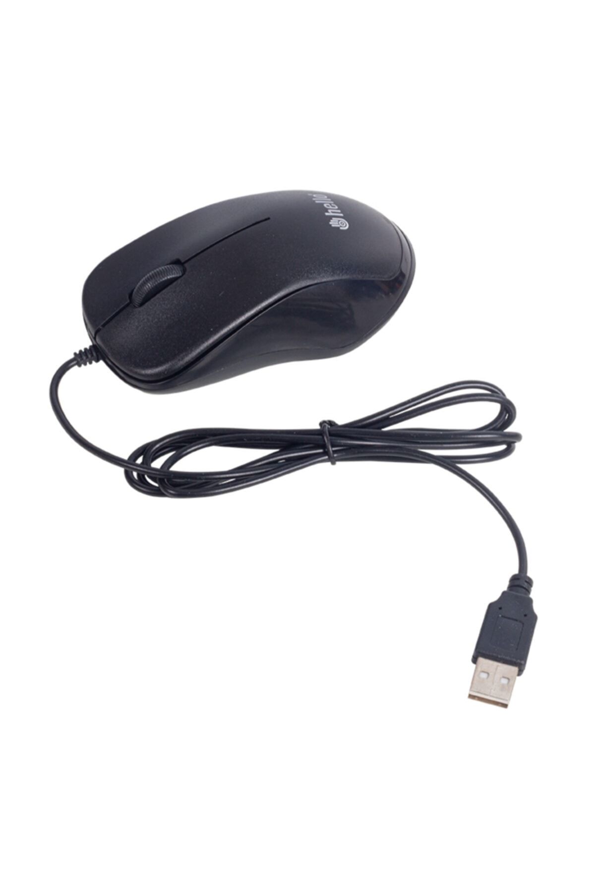 HELLO Hl-38 1000 Dpı Kablolu Optik Siyah Mouse
