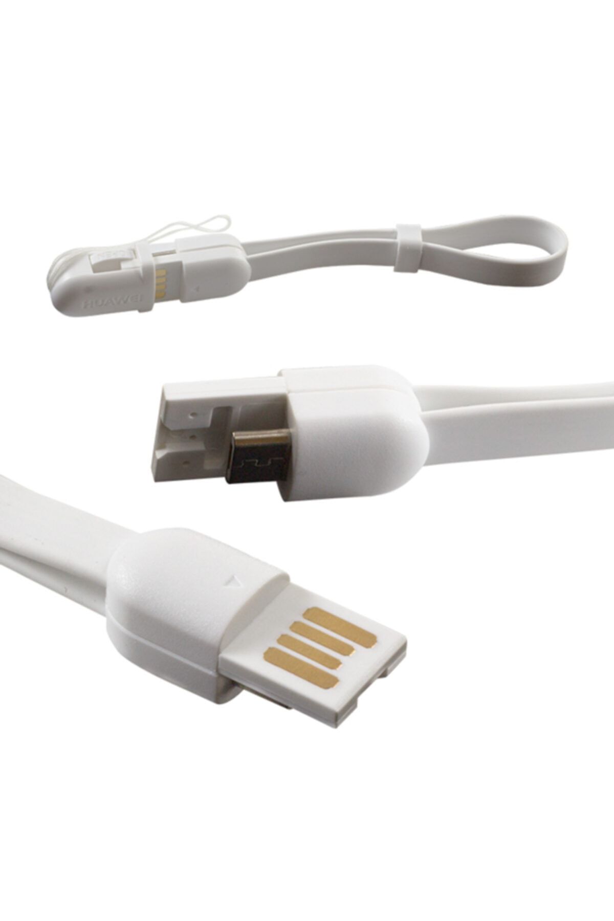 Huawei Huaweı Kısa Micro Usb Şarj Kablo (powerbank Kablosu)
