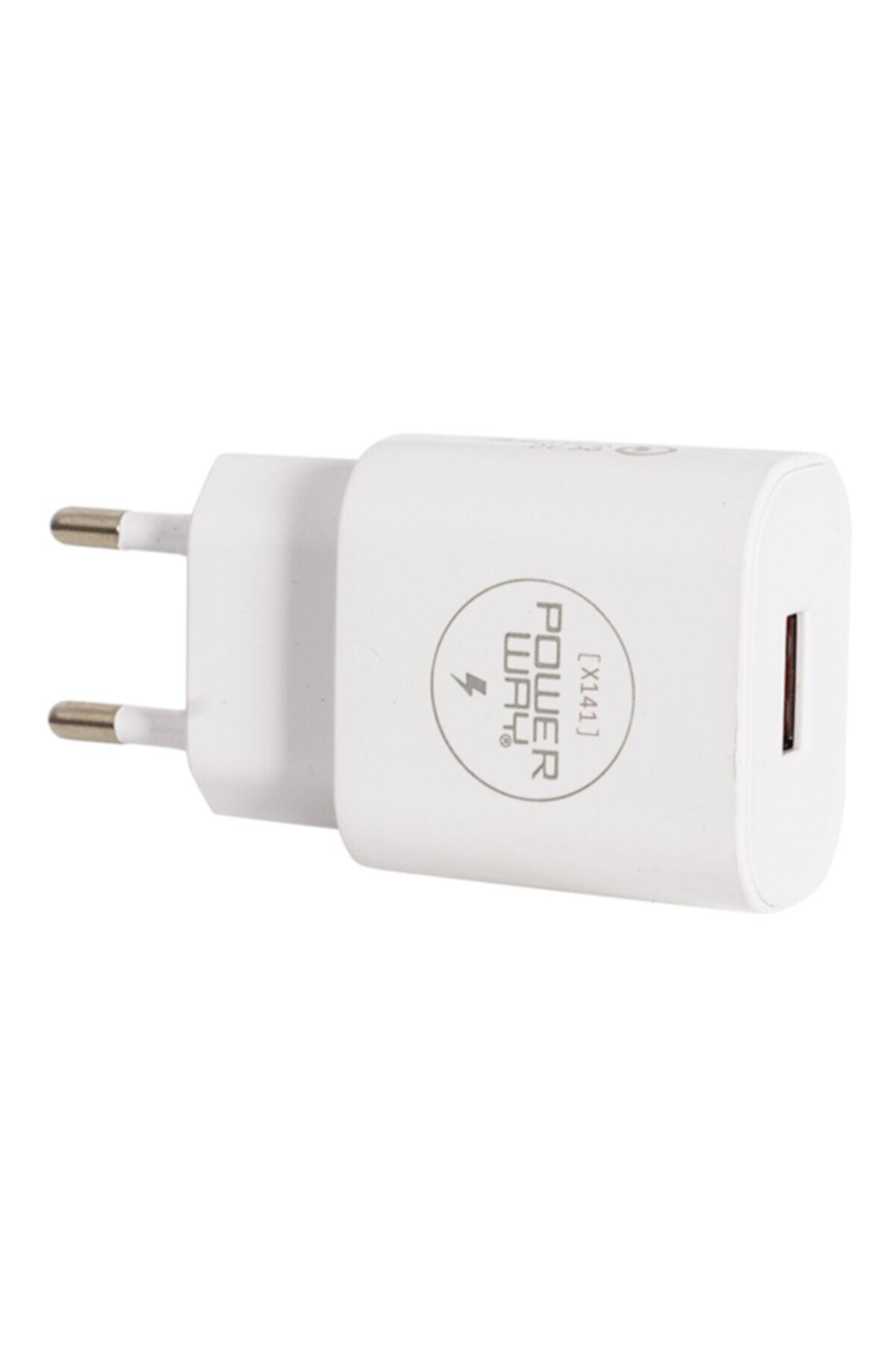 POWERWAY X-141 5 Volt 2400 Ma Hızlı Şarj Kafa Başlık Adaptörü