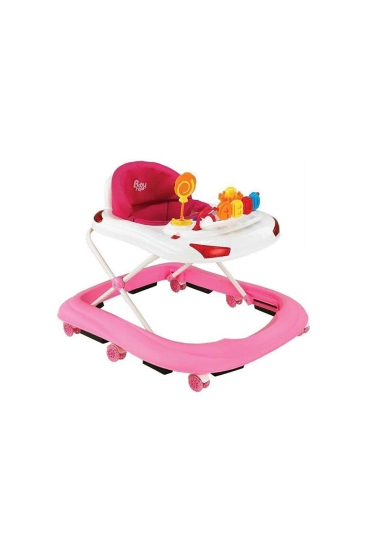 AnneBebe 218 Babyhope Toby Yürüteç Pembe