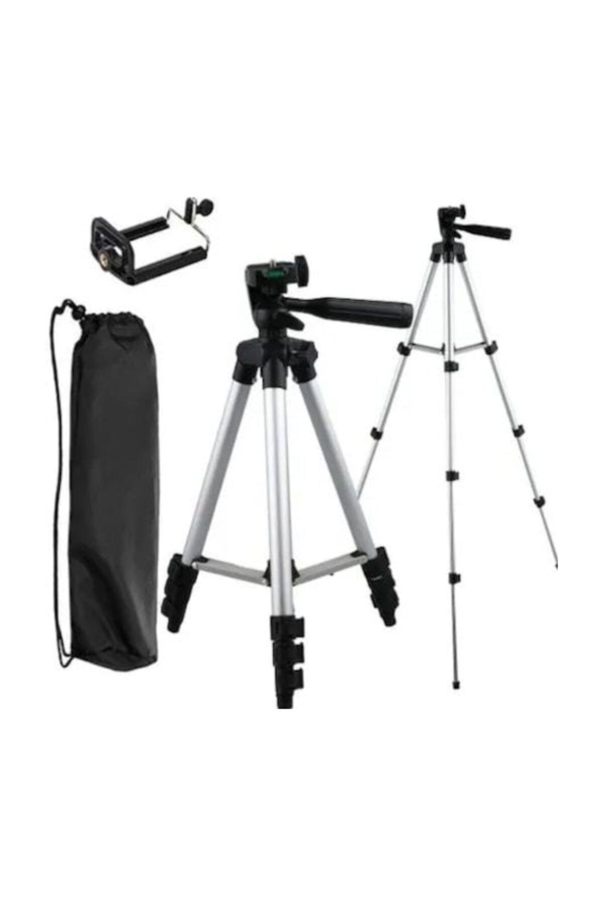 AlpCollection 3110 Ayarlanabilir 1m 105cm Kademeli Telefon Kamera Tripod Ayak