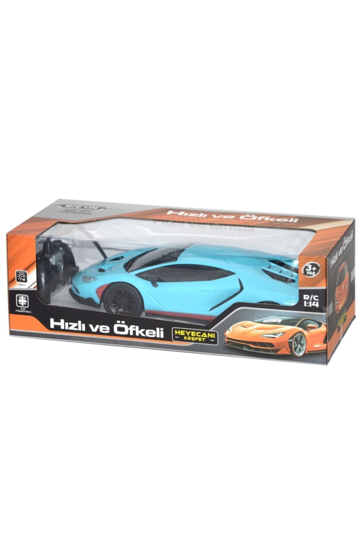 Oyuncakmatik 1:14 Hızlı Ve Öfkeli Kumandalı Şarjlı Araba