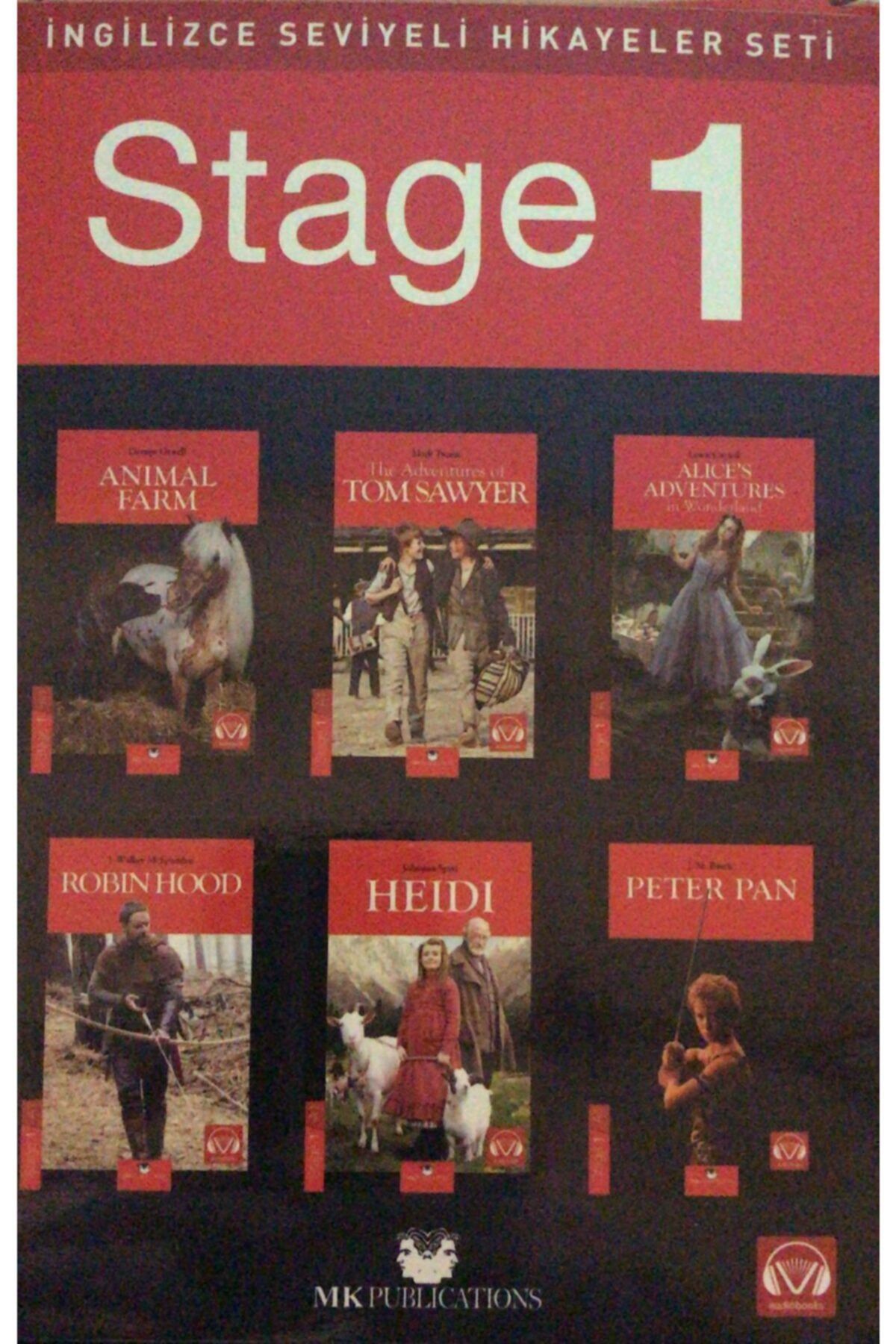 MK Publications Ingilizce Seviyeli Hikayeler Seti Stage 1 (6 Hikaye Kutulu)