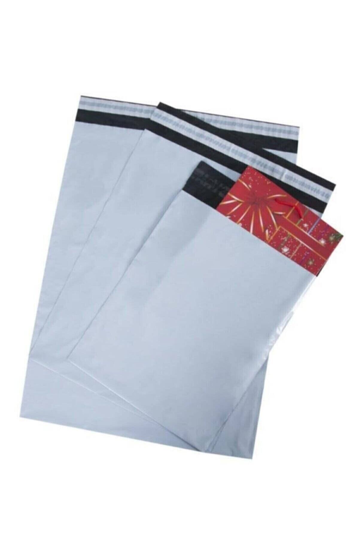 BEKA 100 Adet Baskısız Kargo Poşeti Cepsiz Gri 24 X 30 Cm