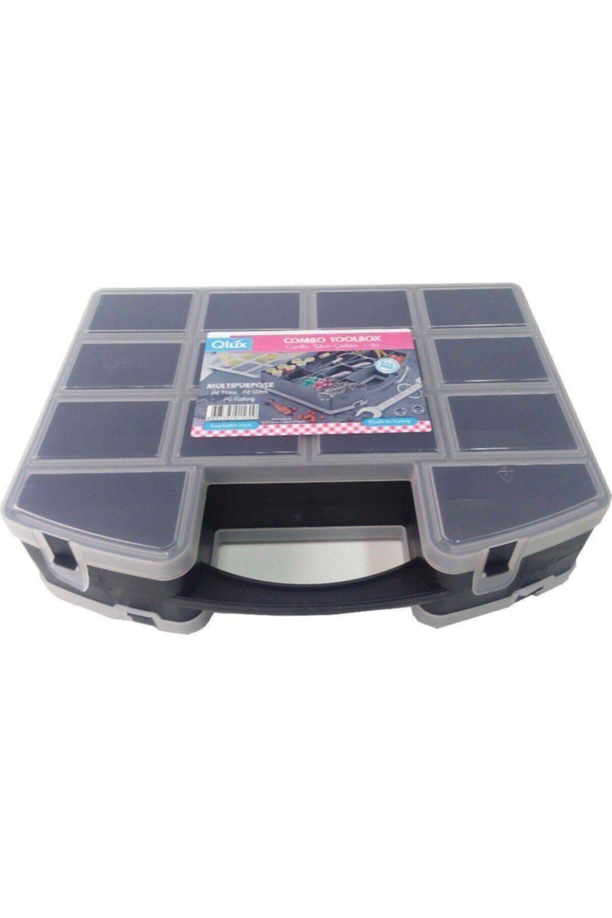 BEKA Takım Alet Çantası Çift Taraflı Olta Çivi Boncuk Kutusu