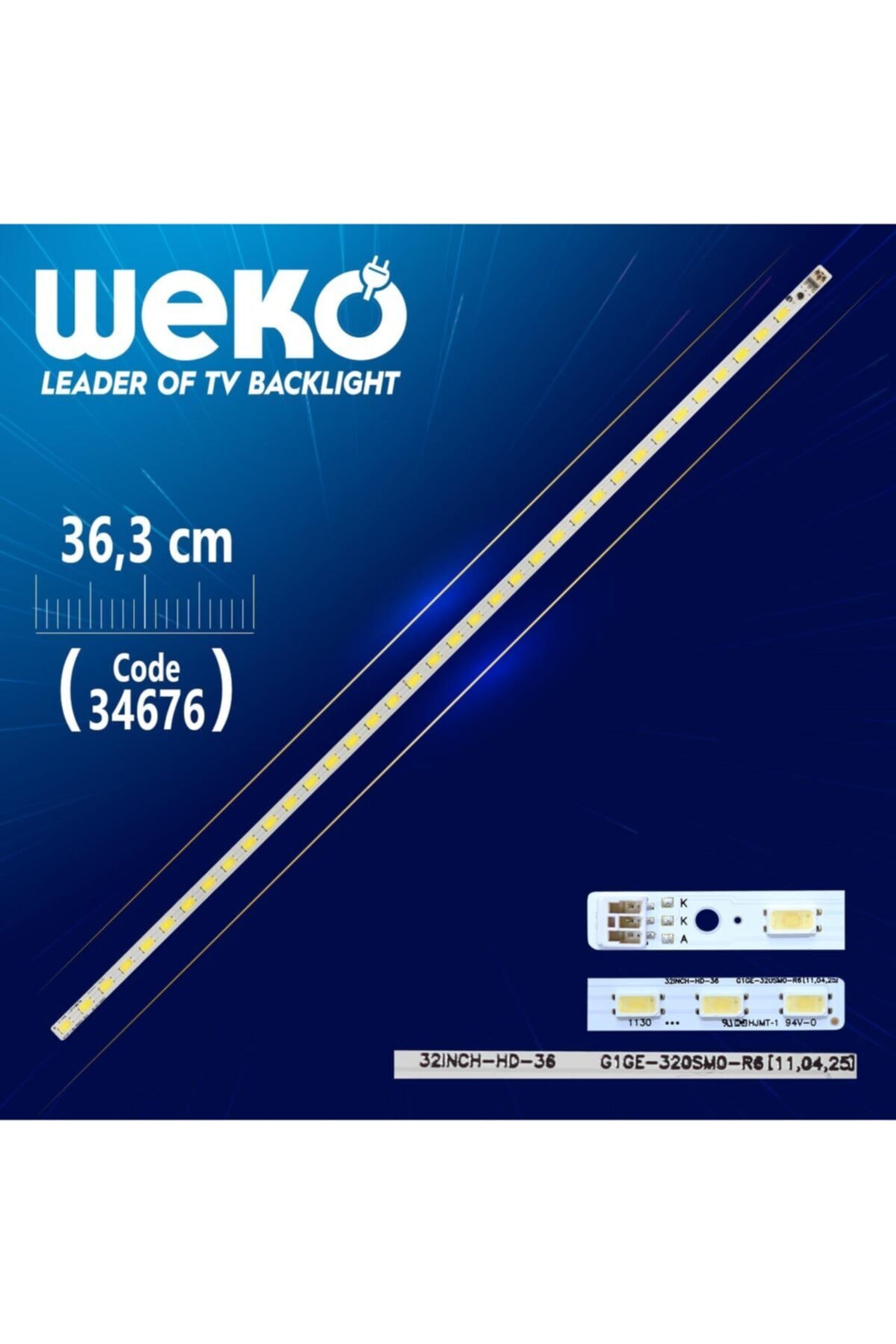 MERTER 32ınch-hd-36 - G1ge-320sm0-r6 - 36.3 Cm 36 Ledli (wk-625)