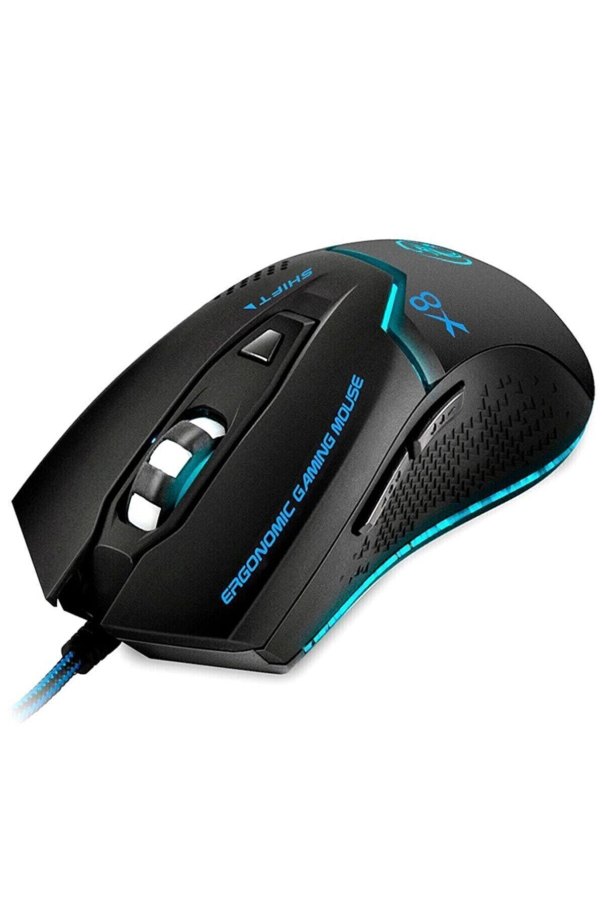 iMice Acl X8 X8 Gaming Profesyonel Kablolu Oyuncu Mouse 1800dpi