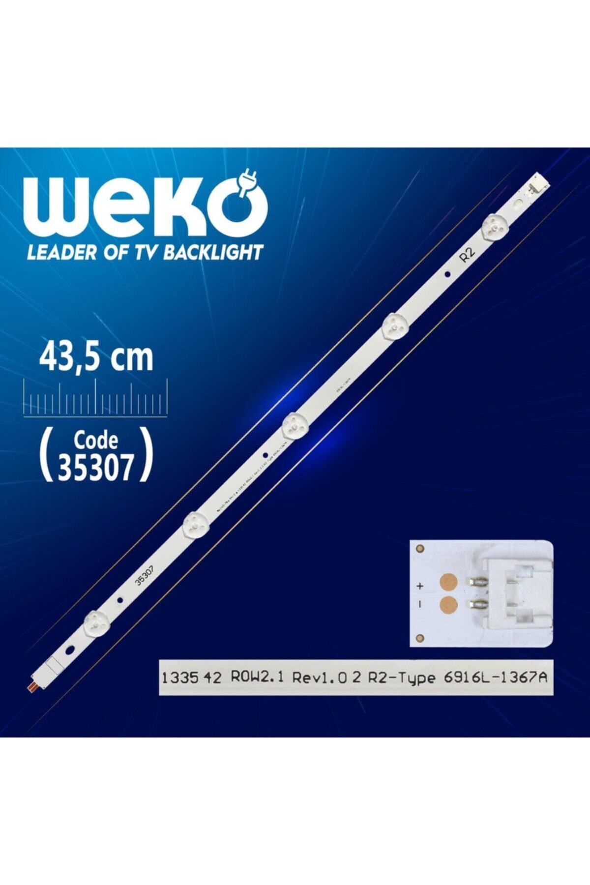 WEKO 42 Row2.1 Rev1.0 2 R2-type 6916l-1367a - 43.5 Cm 5 Ledli - (wk-371)
