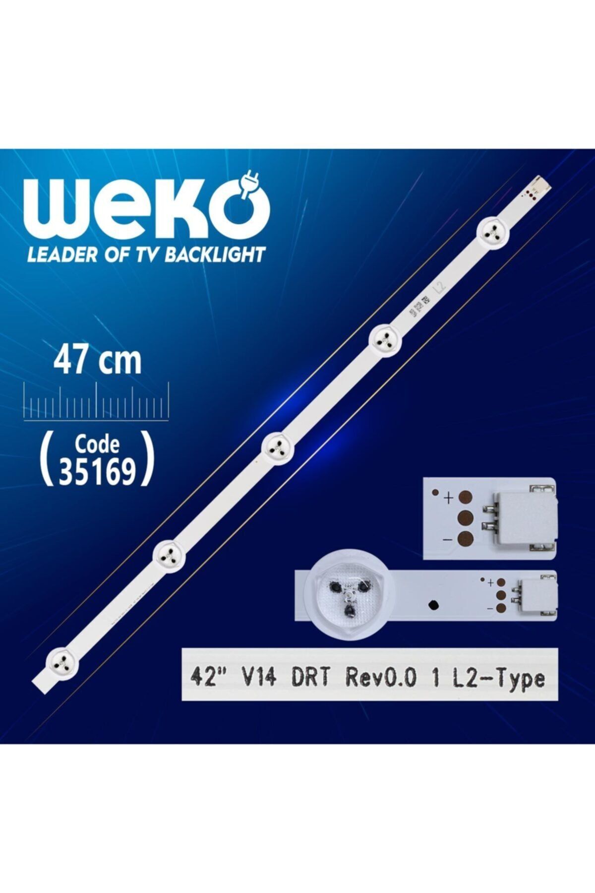 WEKO 42 V14 Drt Rev0.0 1 L2-type - 6916l1457b - 47 Cm 5 Ledli - (wk-875)