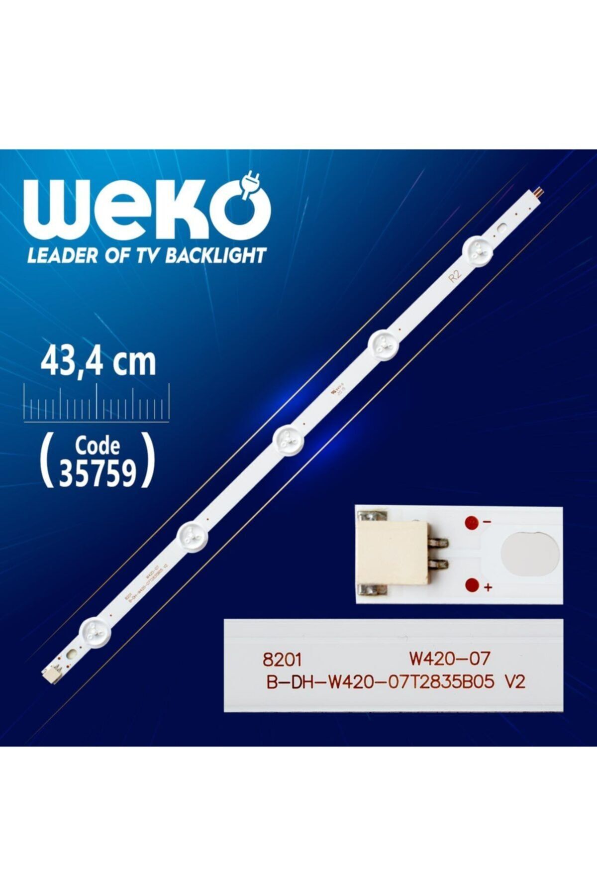 MERTER 42 Row2.1 Rev 0.6 1 R2-type 6916l-1217a - 43.4 Cm 5 Ledli - (wk-1227)