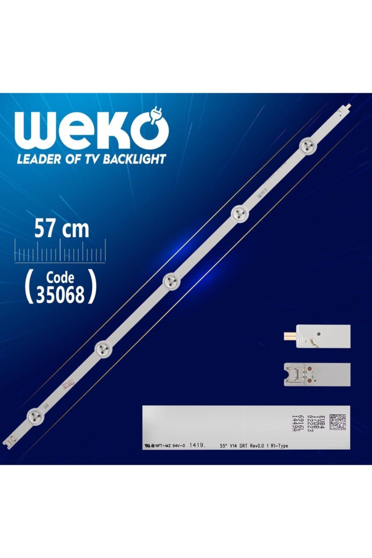 WEKO 55 V14 Drt Rev0.0 1 R1-type - 57 Cm 5 Ledli - (wk-834)