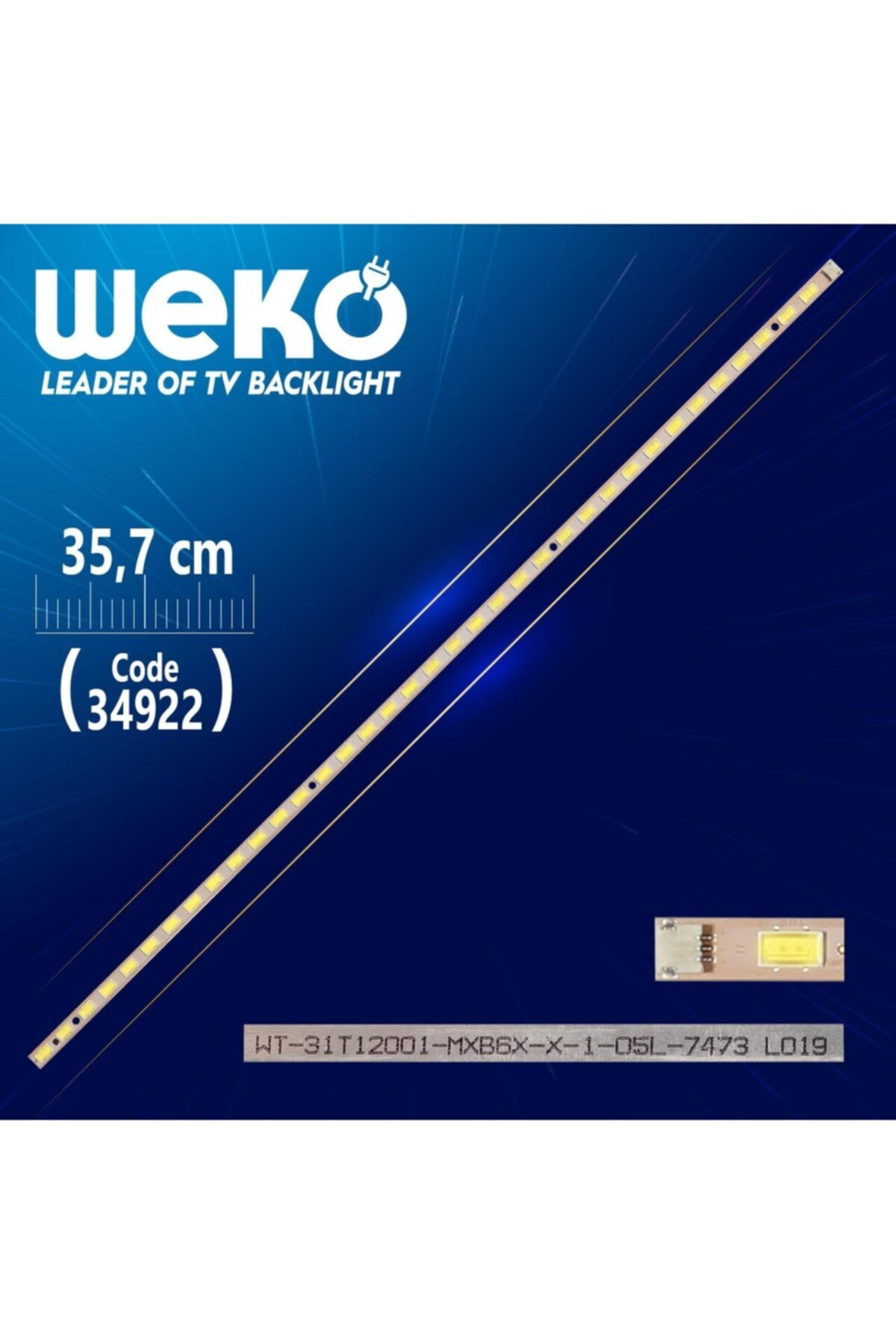 MERTER 31t12-01a - Wt-31t12001-mxb6x-x-1-05l-7629 L019 - 35.7 Cm 36 Ledli - (wk-756)