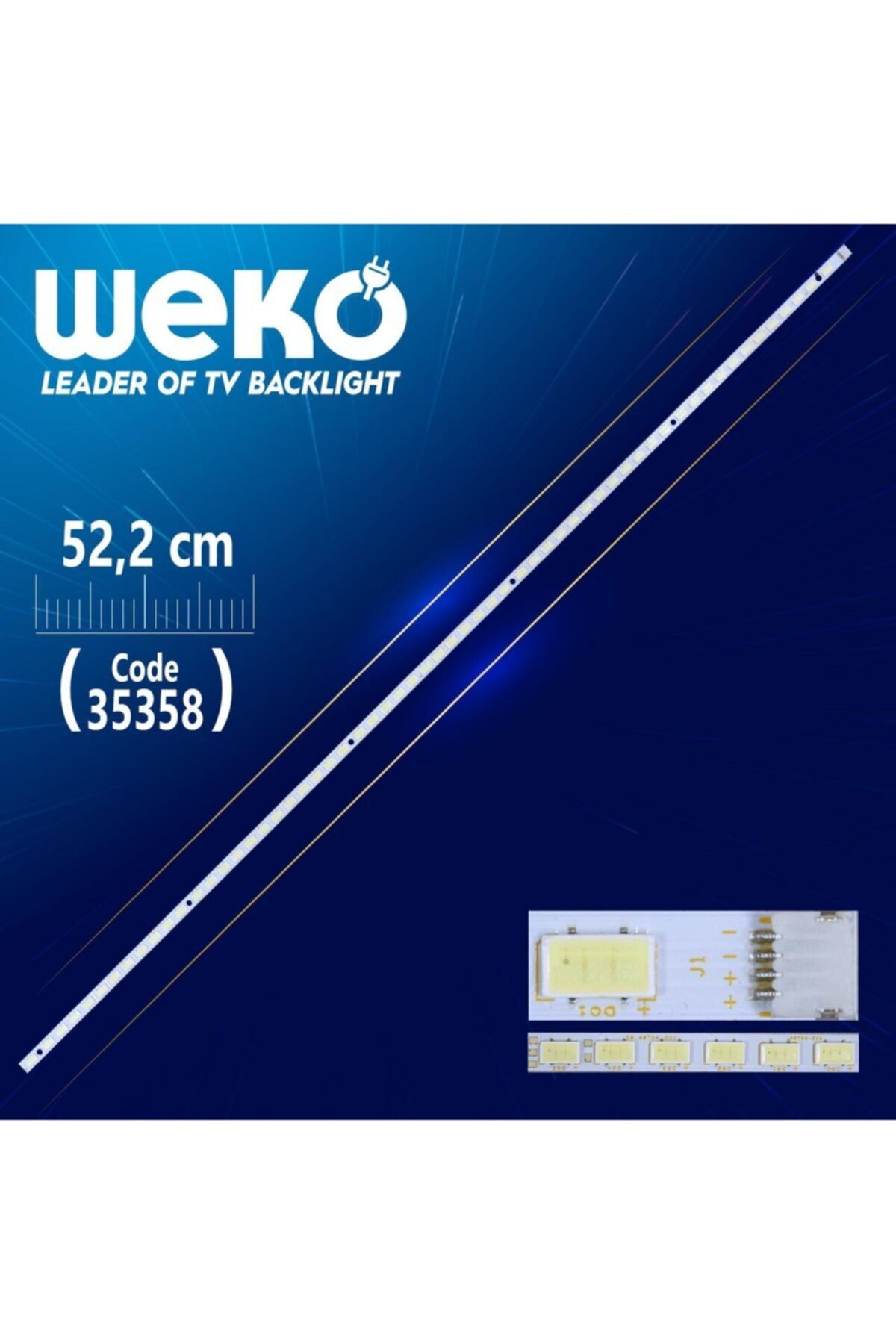 MERTER 46t04-01b - 5b.46t04.001 - 60 Ledli 52.2 Cm - (wk-967)