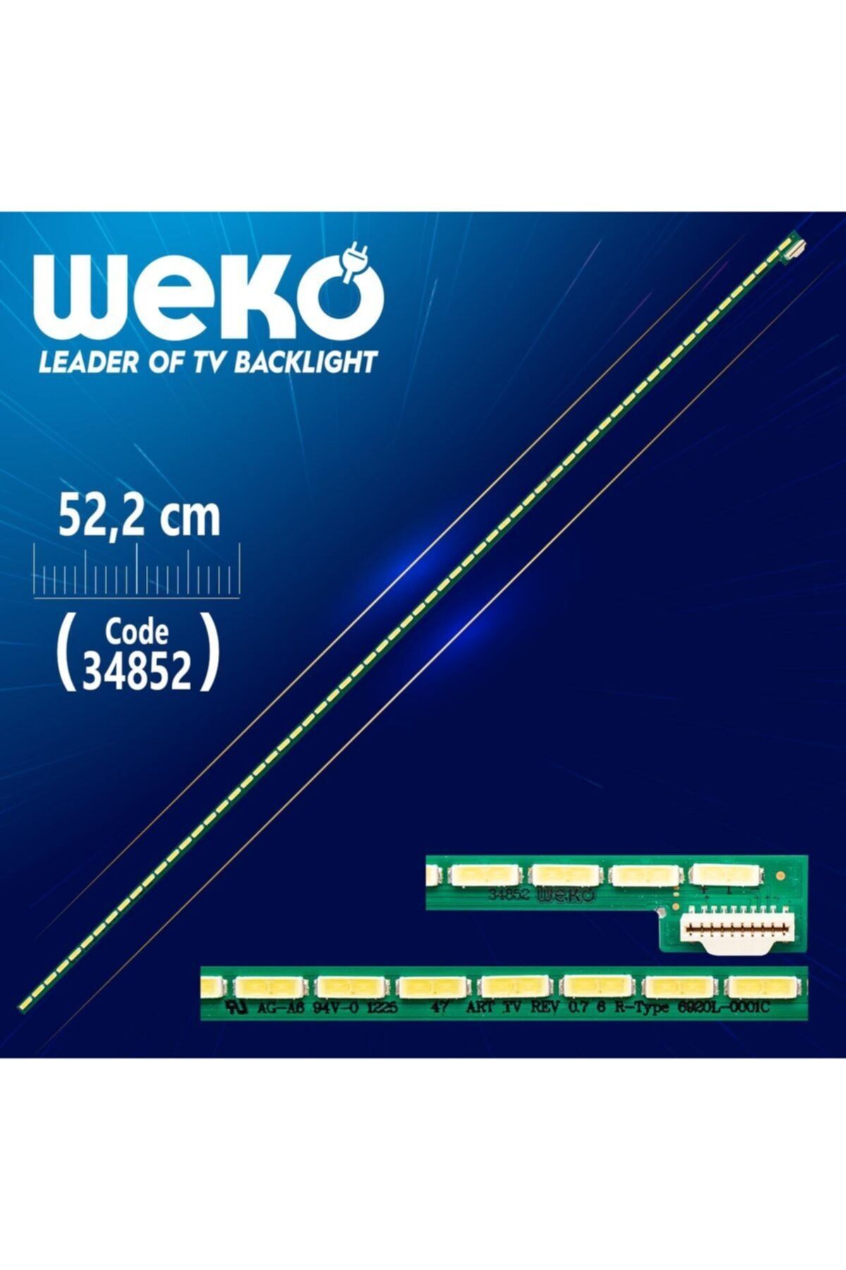 WEKO 47 Art Tv Rev 0.7 6 R-type 6920l-0001c - 52.2 Cm 63 Ledli - (wk-386)