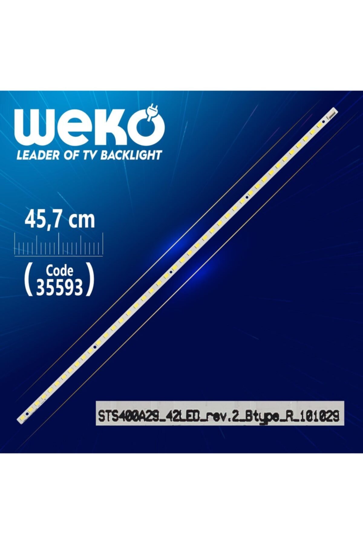 WEKO Sts400a29_42led_rev.2_btype_r_101029 - 45.7 Cm 42 Ledli - (wk-1105)
