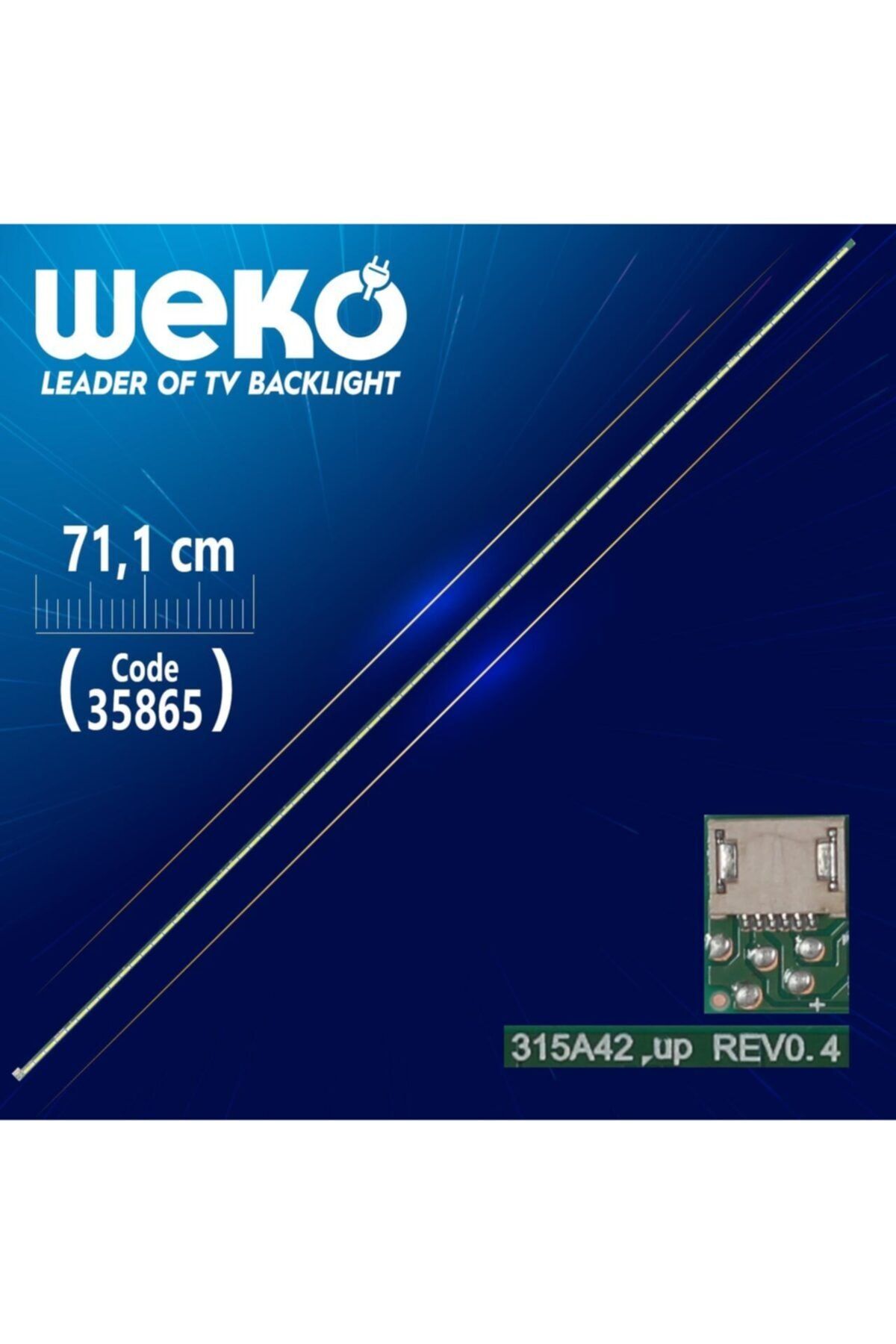 WEKO 315a42 Up Rev0.4 - 6916l-2955a - 71.1 Cm 76 Ledli - (wk-1327)
