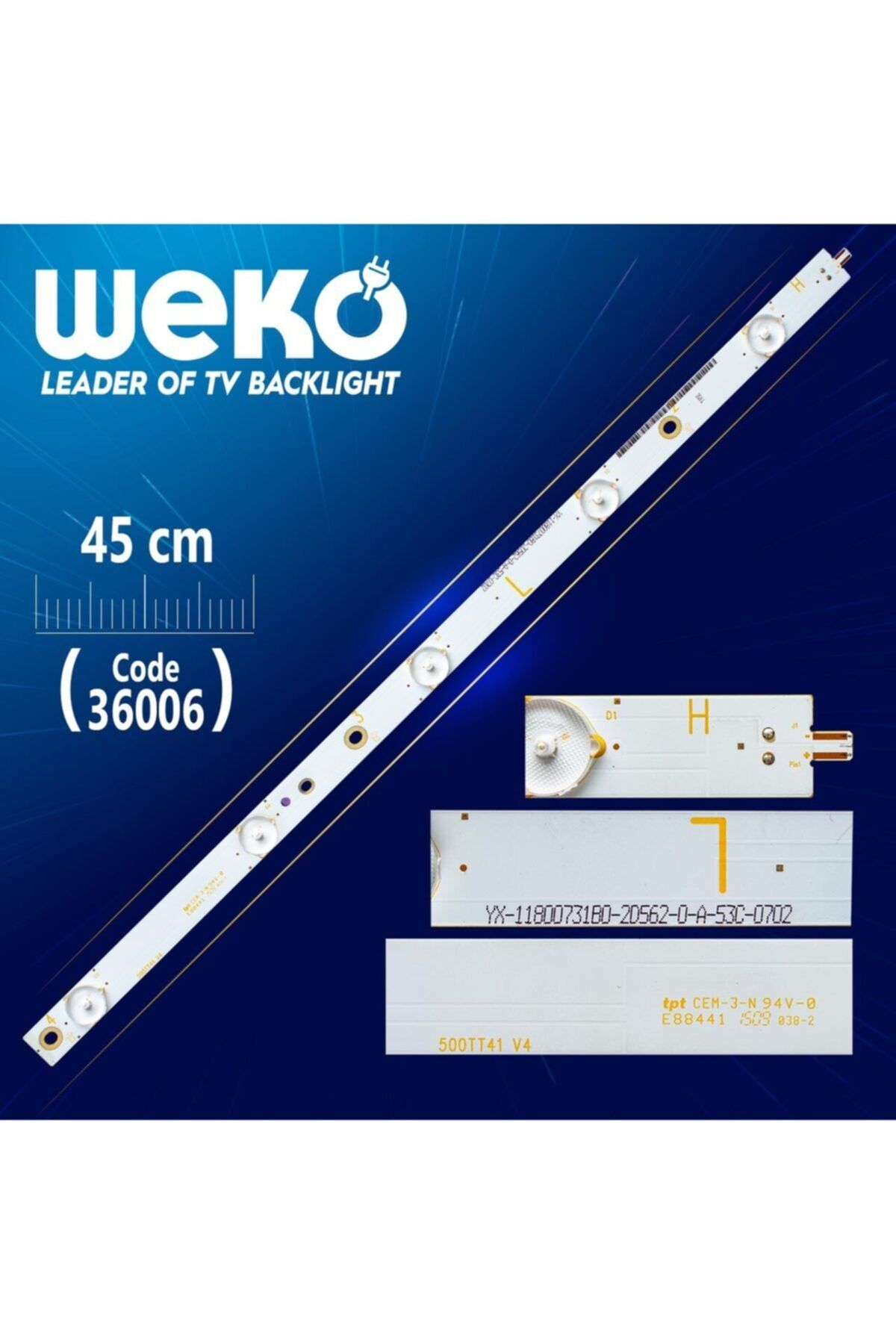 MERTER 500tt41 V4 - Sx-11800731b0-2f583-0-a-560-3607 L - 5 Ledli 45 Cm