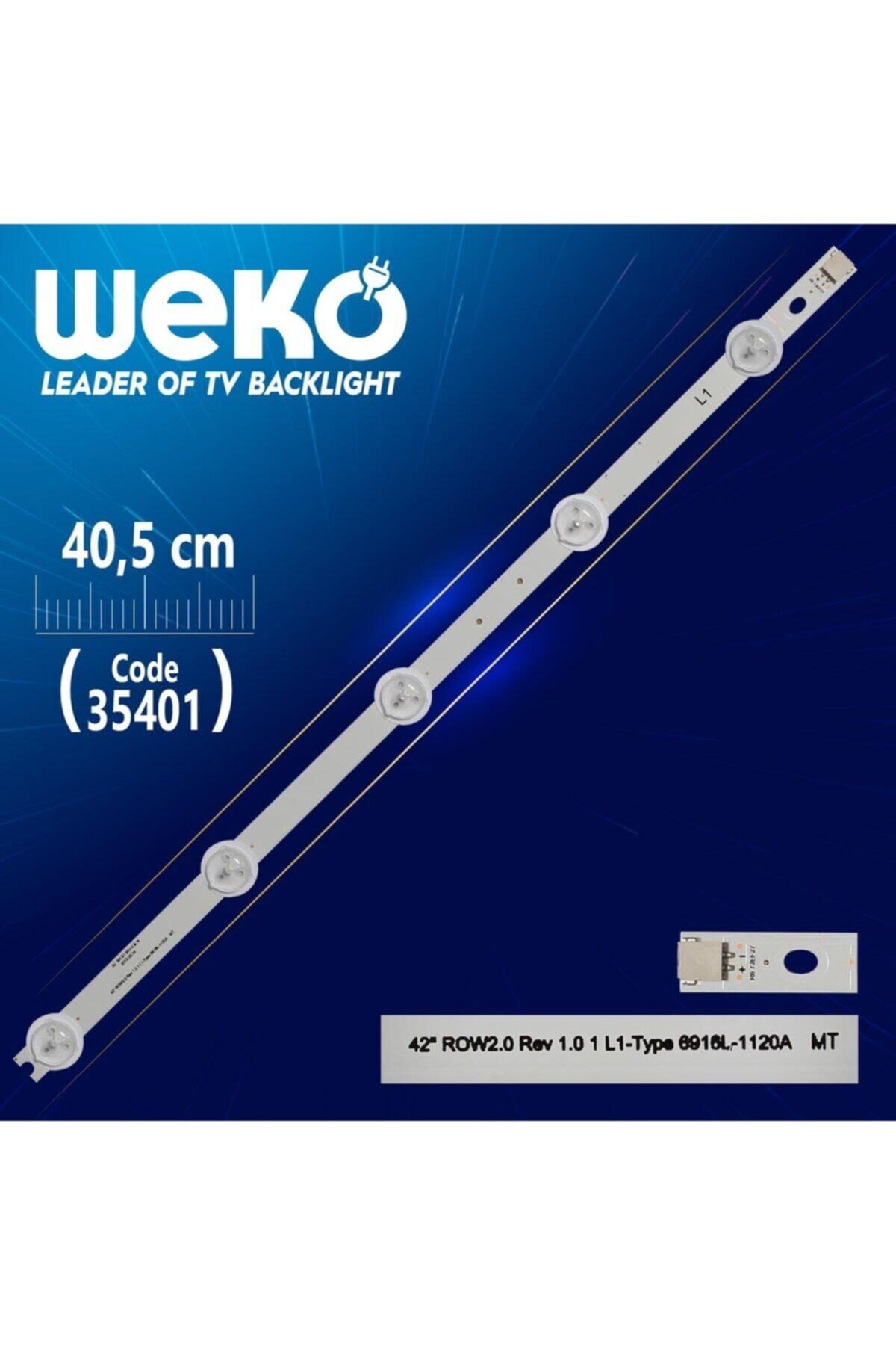 WEKO 42 Row2.0 Rev 1.0 1 L1-type 6916l-1120a Mt - 40.5 Cm 5 Ledli - (wk-988)