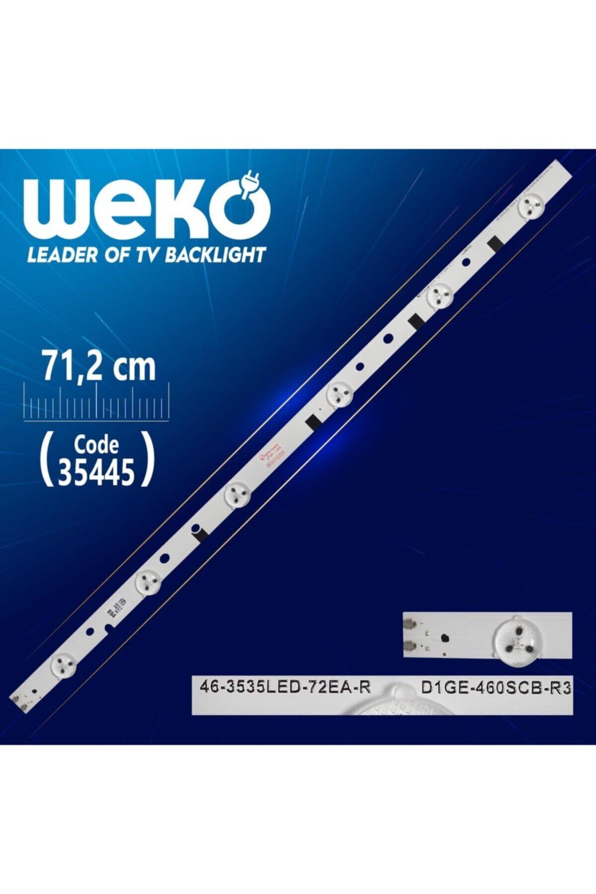 WEKO 46-3535led-72ea-r - D1ge-460scb-r4 - 45.8 Cm 6 Ledli - (wk-497)