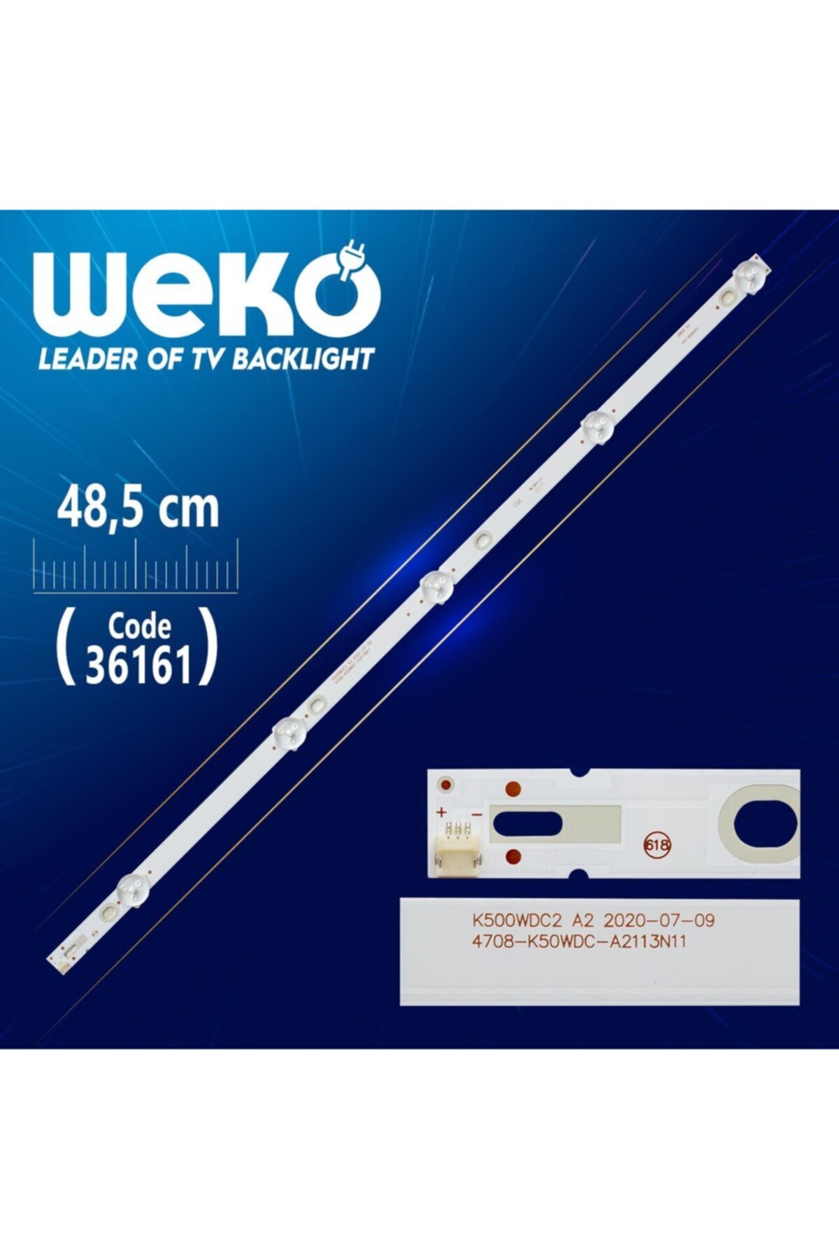 MERTER K500wdc2 A2 4708-k50wdc-a2113n11 5 Ledli 48.5 Cm