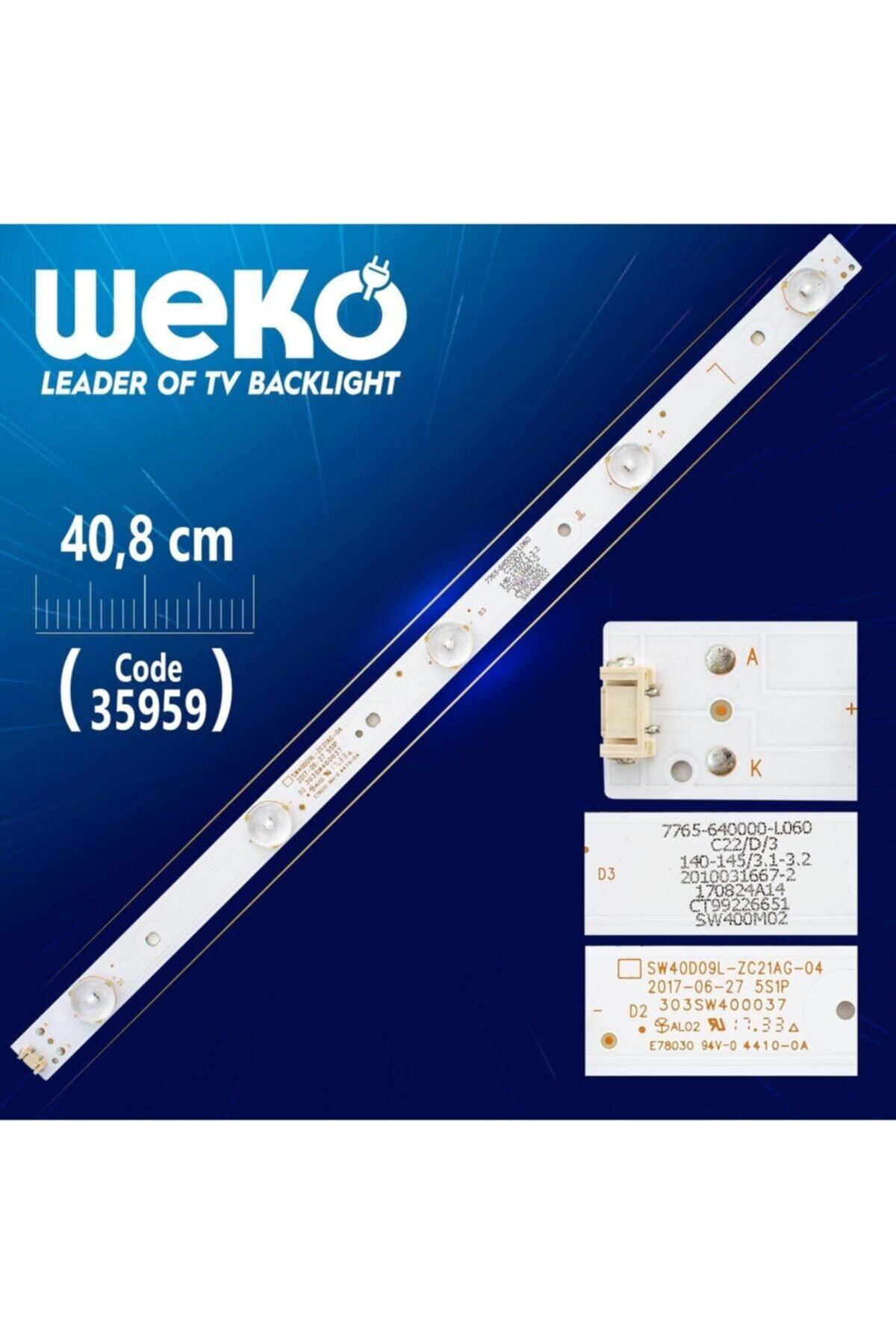 WEKO Sw40d09l-zc21ag-04 5 Ledli 40.8 Cm