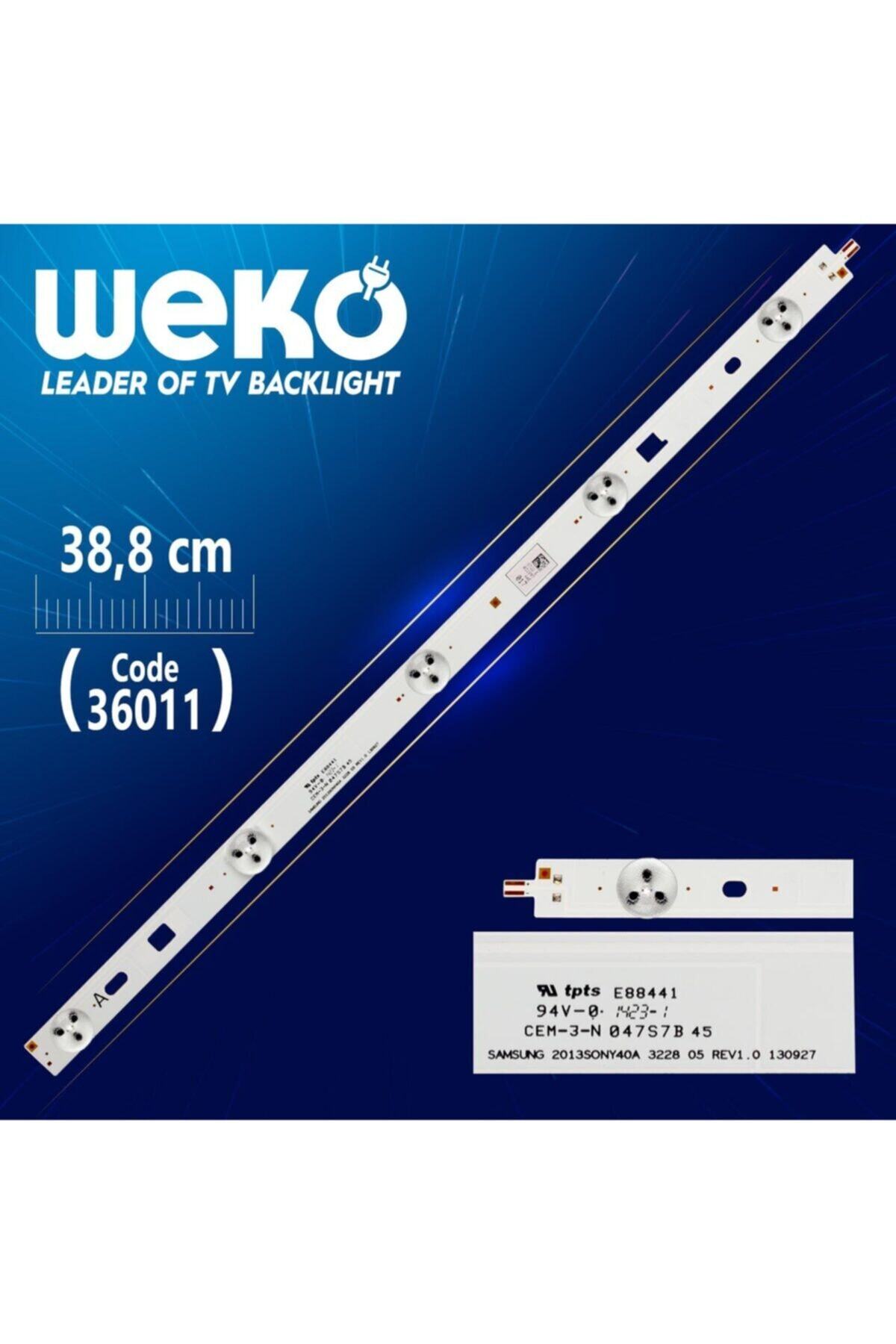 WEKO Samsung 2013sony40a 3228 05 Rev 1.0 130927 - 5 Led 38.8 Cm