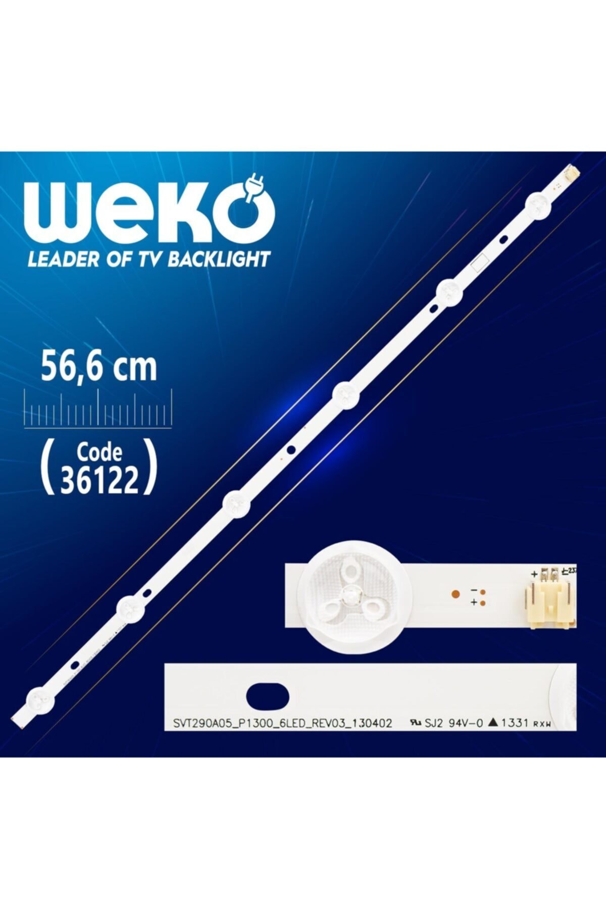 MERTER Svt290a05_p1300_6led_rev03_130402 6 Ledli 56.6 Cm
