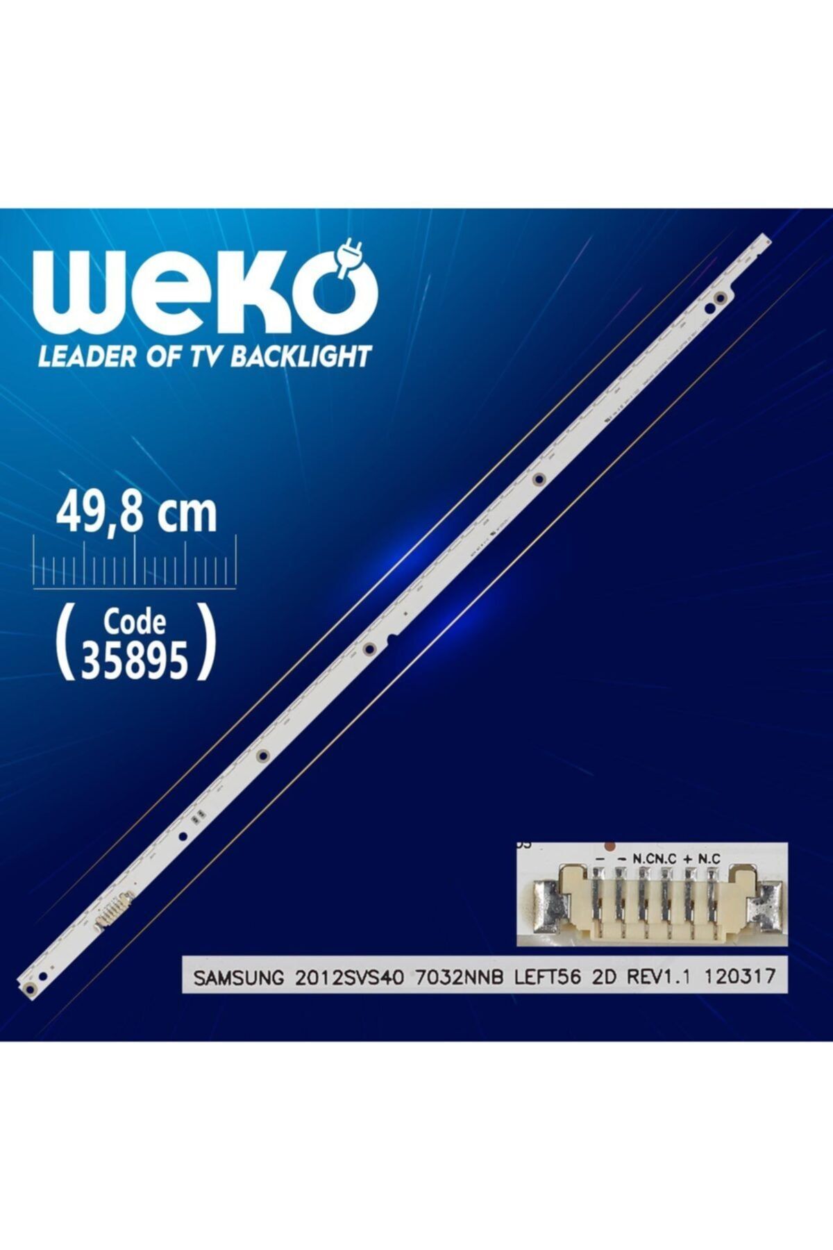 WEKO Samsung 2012svs40 7032nnb Left56 2d Rev1.1 120317 - 49.8 Cm 56 Ledli (wk-1357)