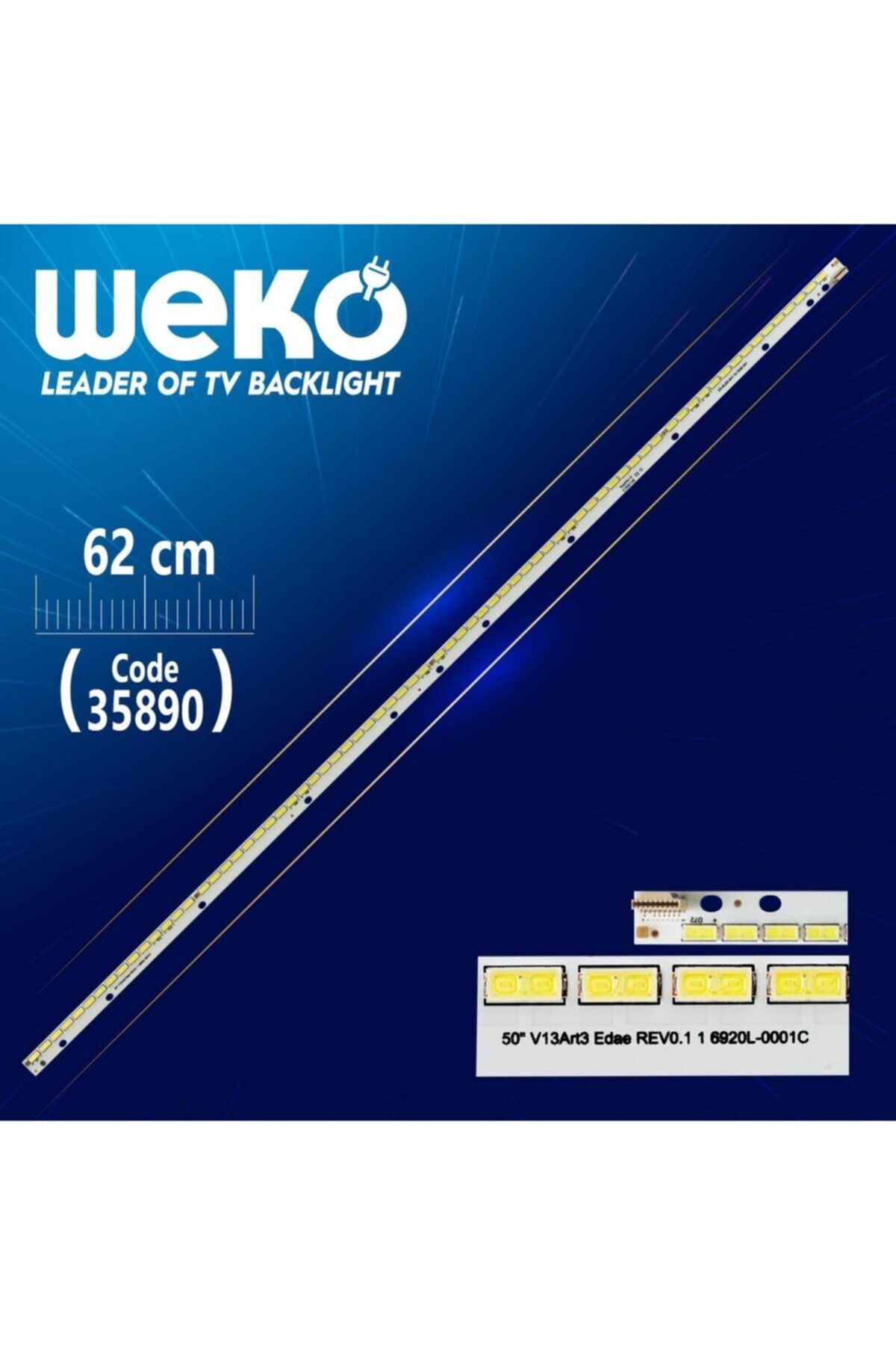 MERTER 50 V13 Art3 Edge Rev0.1 1 6920l-0001c 6916l1291a - 72 Ledli 62 Cm - (wk-1352)