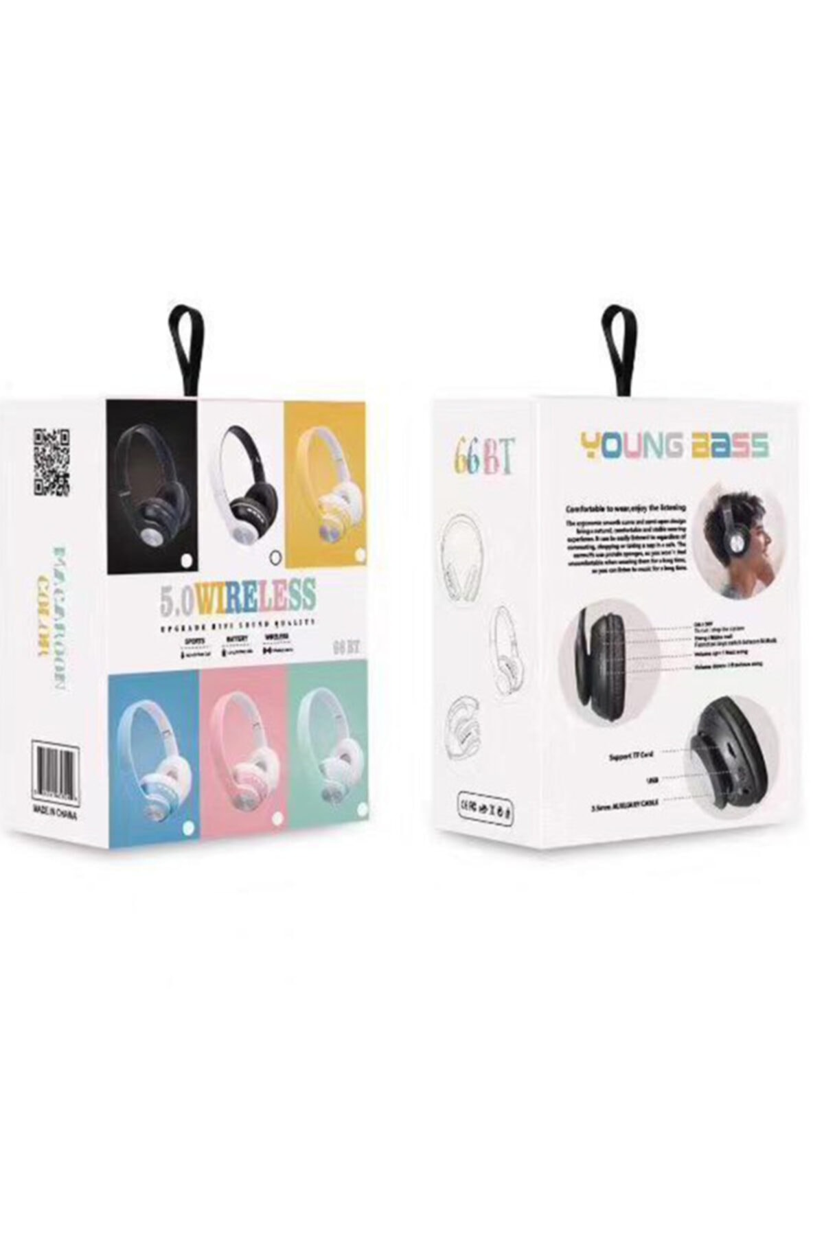 Powermaster 66-bt Kulaküstü Kablosuz Hafıza Kart Girişli Bluetooth Kulaklık