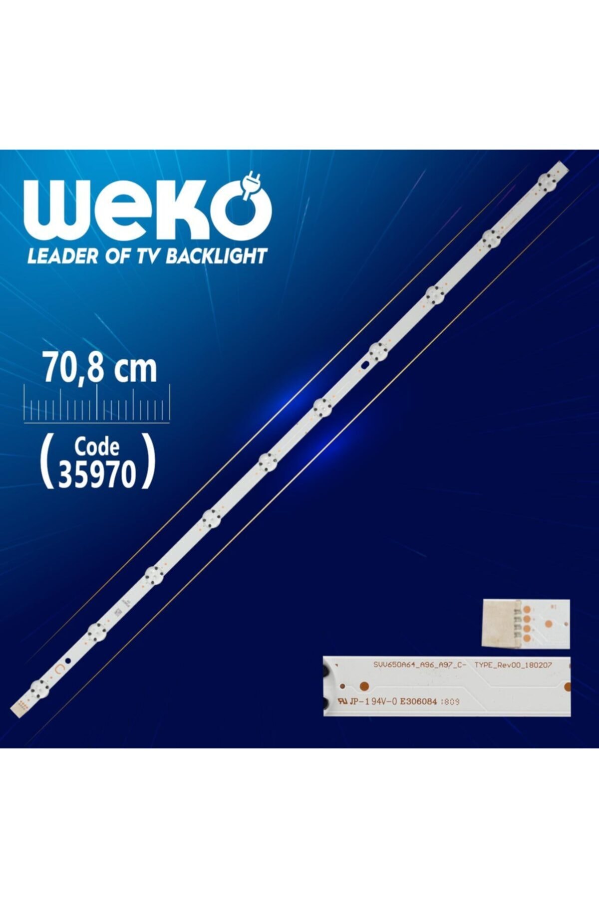 MERTER Svv650a64_a96_a97_c- Type_rev00_180207 10 Ledli 70.8 Cm
