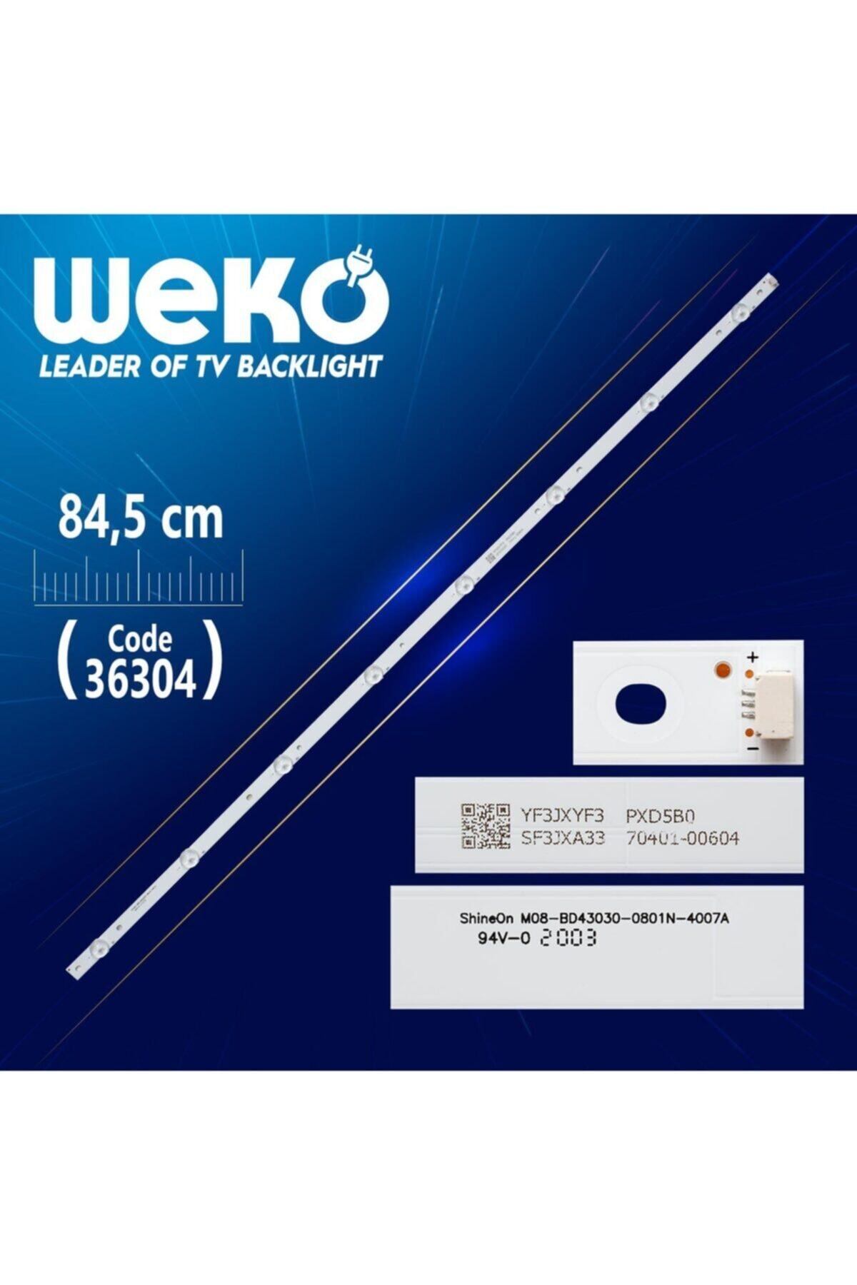 MERTER Shineon M08-bd43030-0801n-4007a - 84.5 Cm 8 Ledli