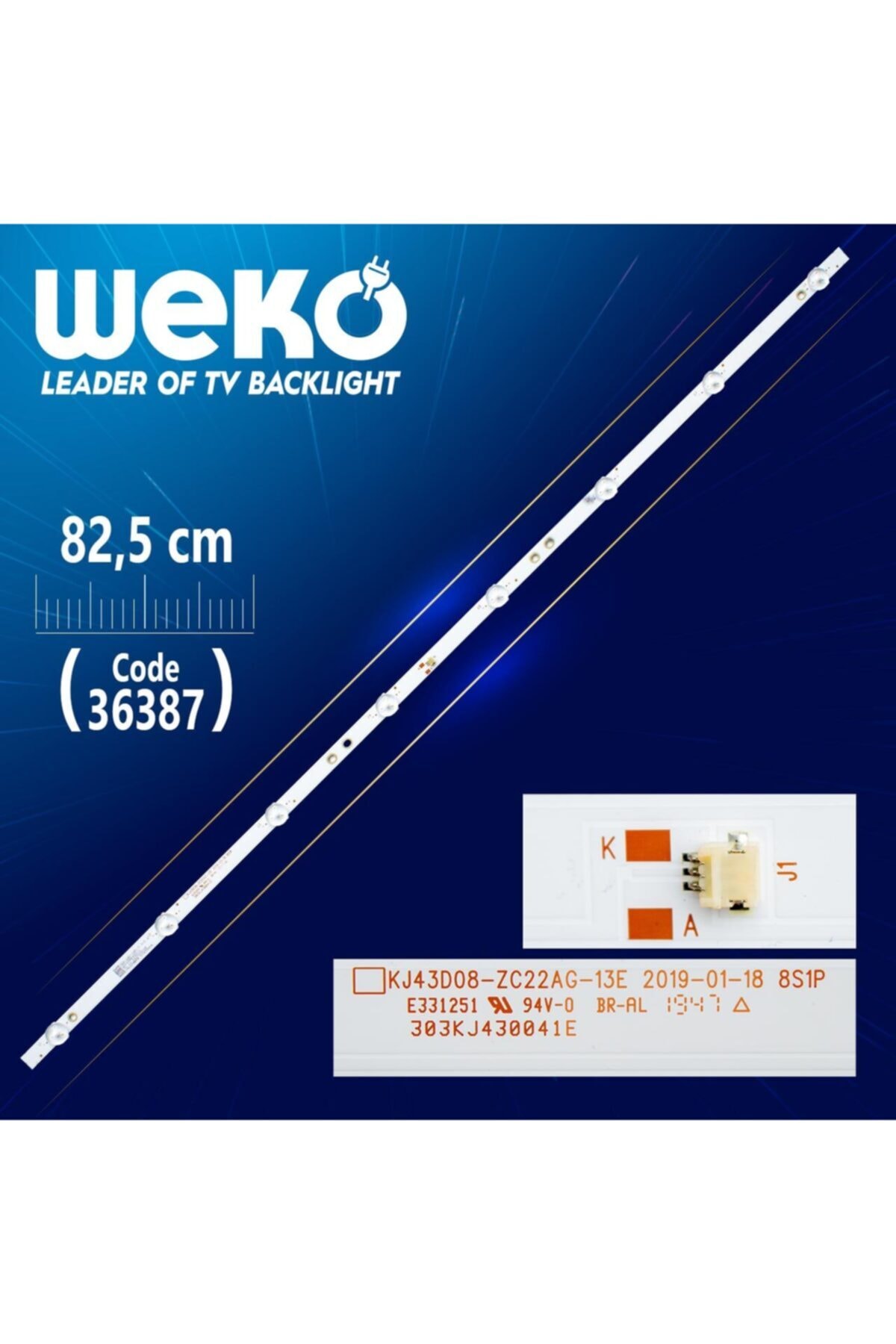 MERTER Kj43d08-zc22ag-13e 303kj430041e 8s1p 8 Ledli 81.50 Cm