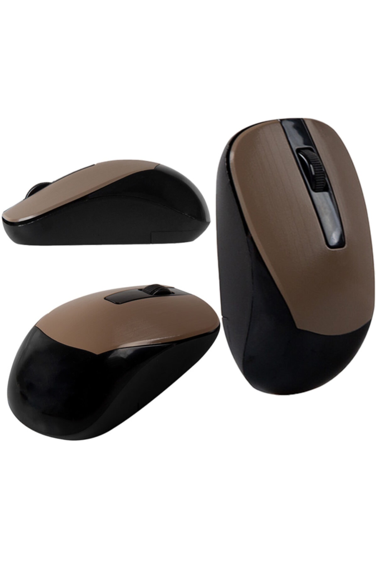 Everest Sm-834 1600 Dpı Usb Optik Kablosuz Mouse Siyah-gümüş-gri-kahverengi