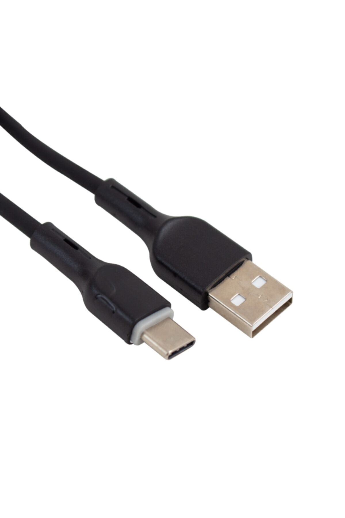 Powermaster Pm-6112 Type-c Şarj Ve Data Kablosu 1 Metre 2 Amper Siyah Kablo