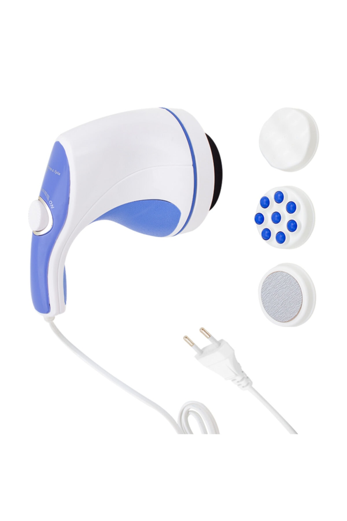 MERTER Premıo Dn-040 Manuel Güç Ayarlı Üç Başlıklı El Tipi Vücut Masaj Aleti