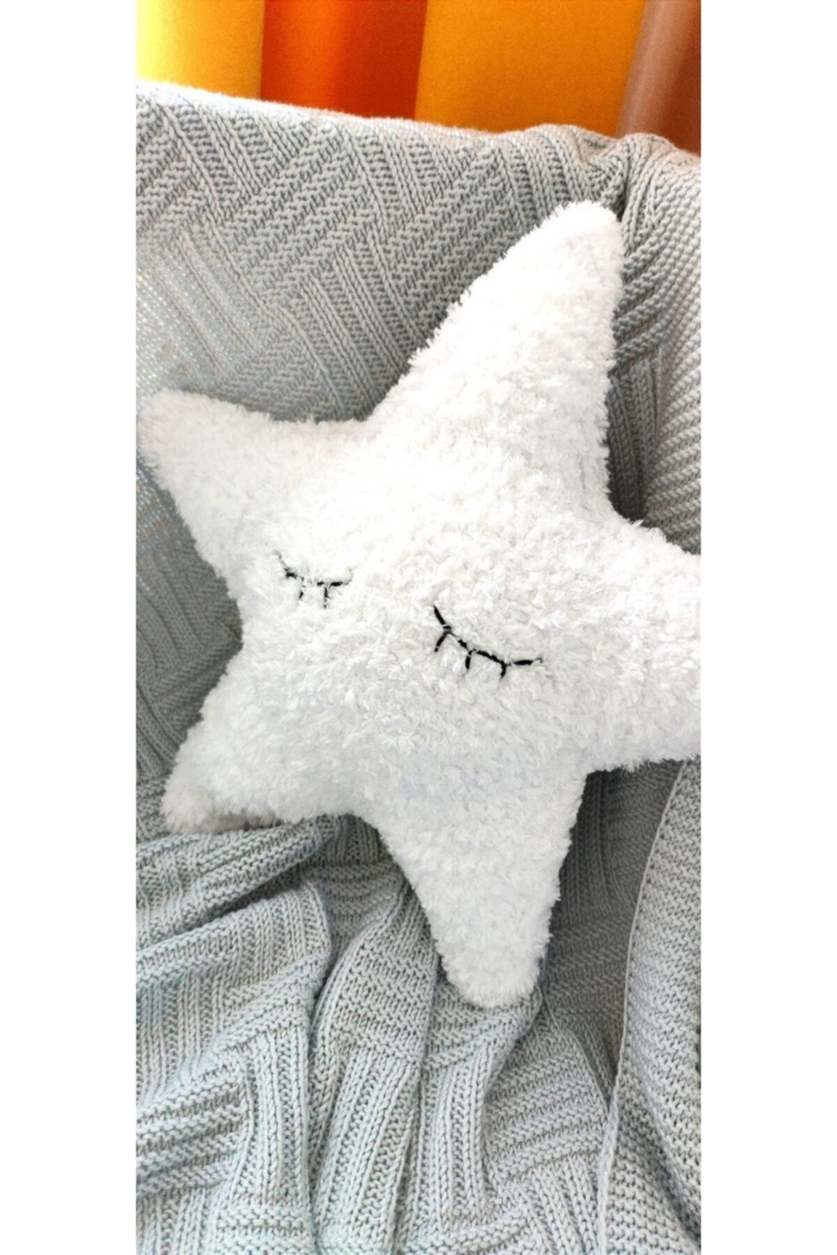 Pamuk Atölye Amigurumi Yıldız Yastık