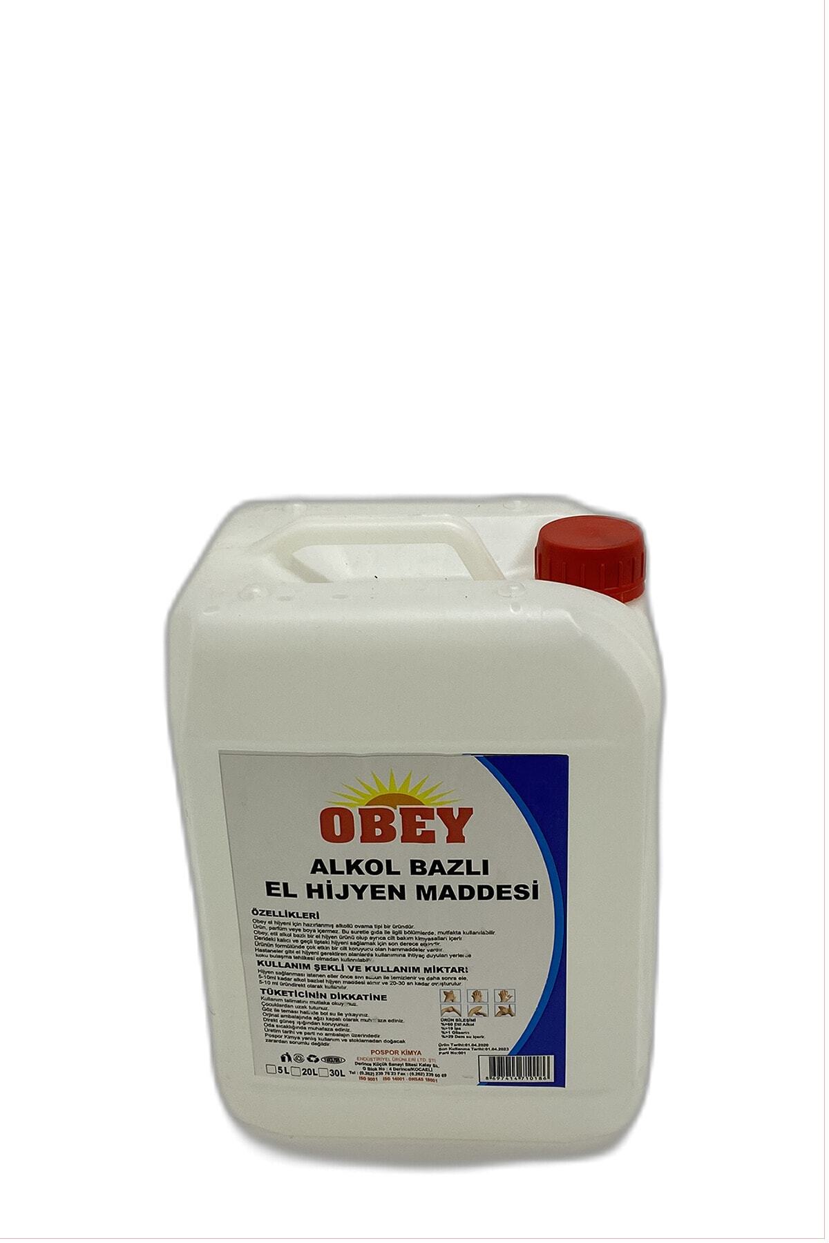 Obey Alkol Bazlı El Hijyeni 5 lt