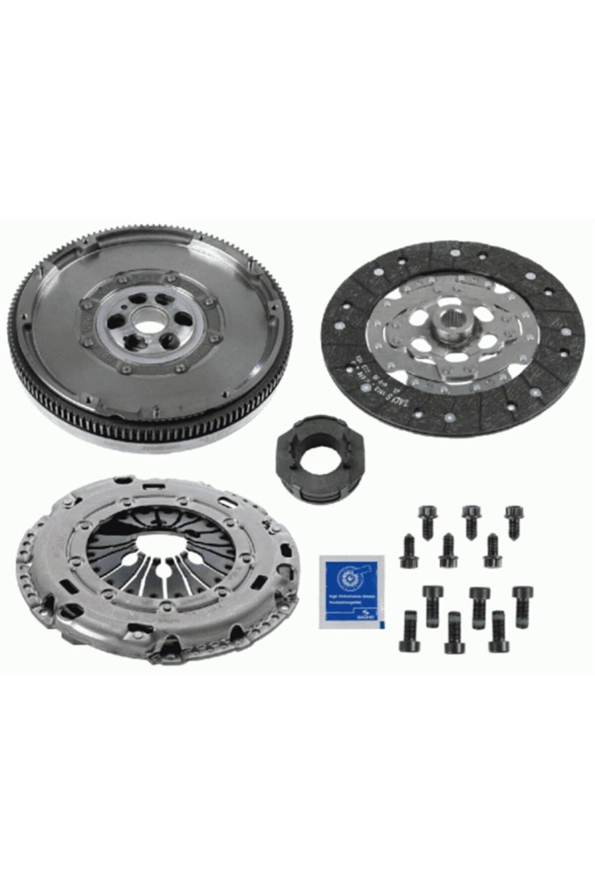 SACHS Volkswagen Caddy 1.9 Tdi Debriyaj Volant Set 229060 2004 Uyumlu