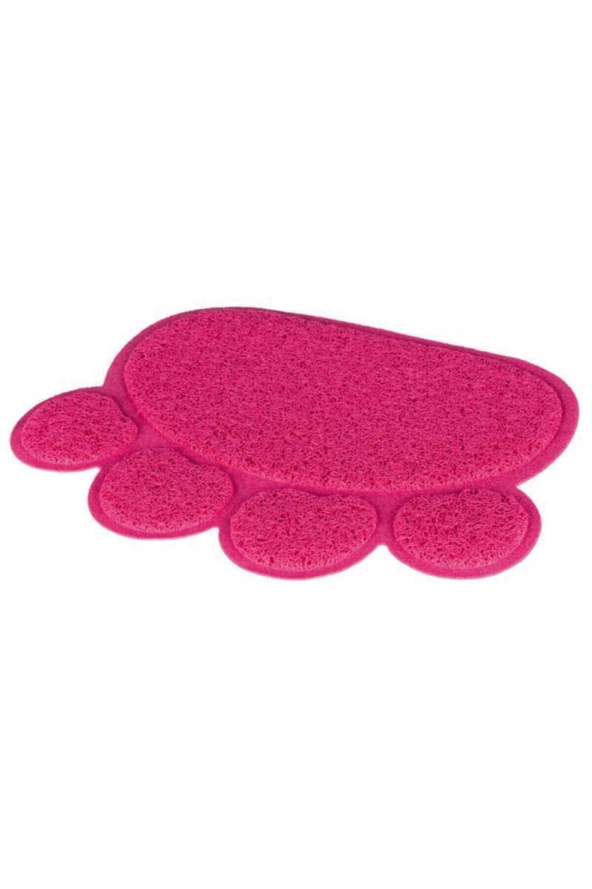 angel store Kedi Tuvalet Paspası, 40x30cm Pembe