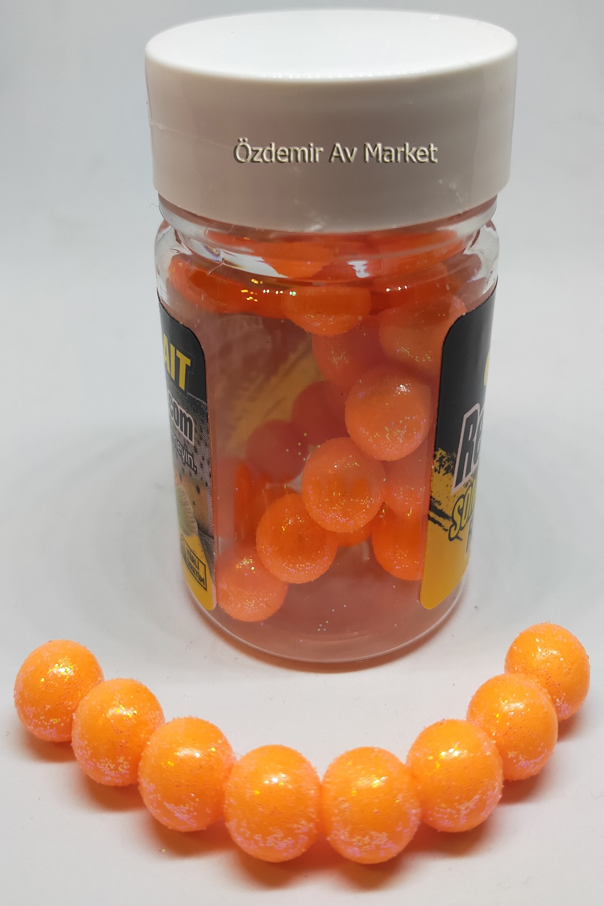 RENAT CARP Renat Somon Yumurtası Yüzen Alabalık Yemi Özel Kokulu Turuncu 40 Adet