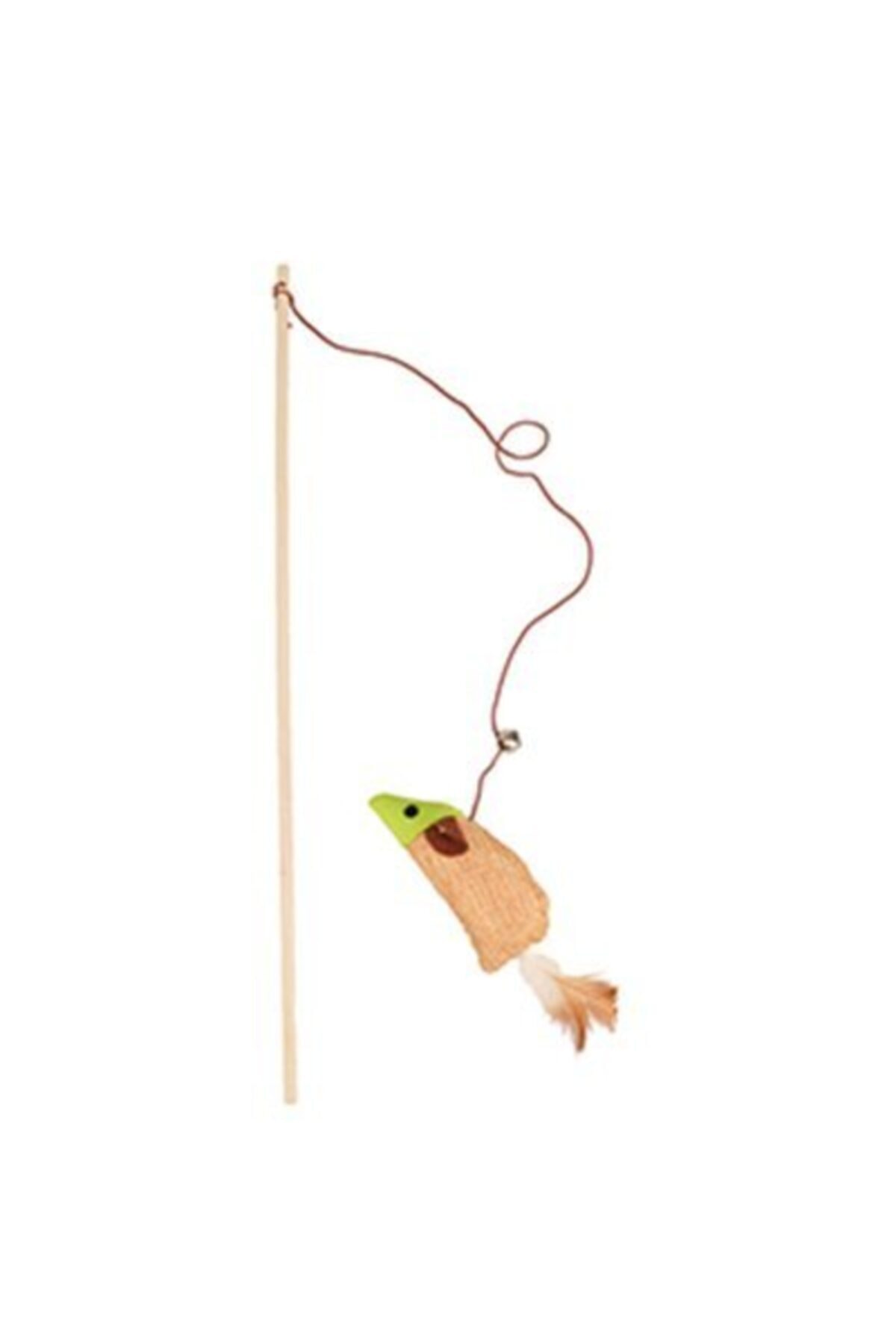 Flamingo Juty Fare Ahşap Kedi Oltası
