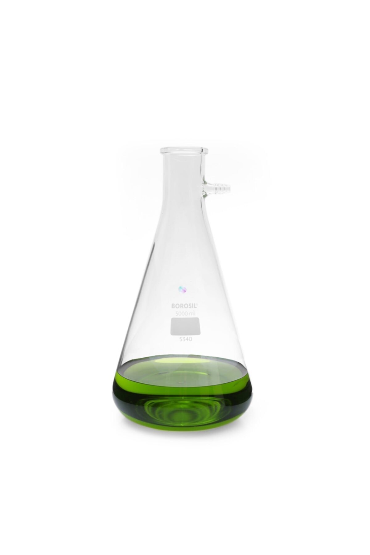 Borosil Cam Erlen Nuçe 5000 ml - Cam Yan Kollu - 100% Ikat - 5340033