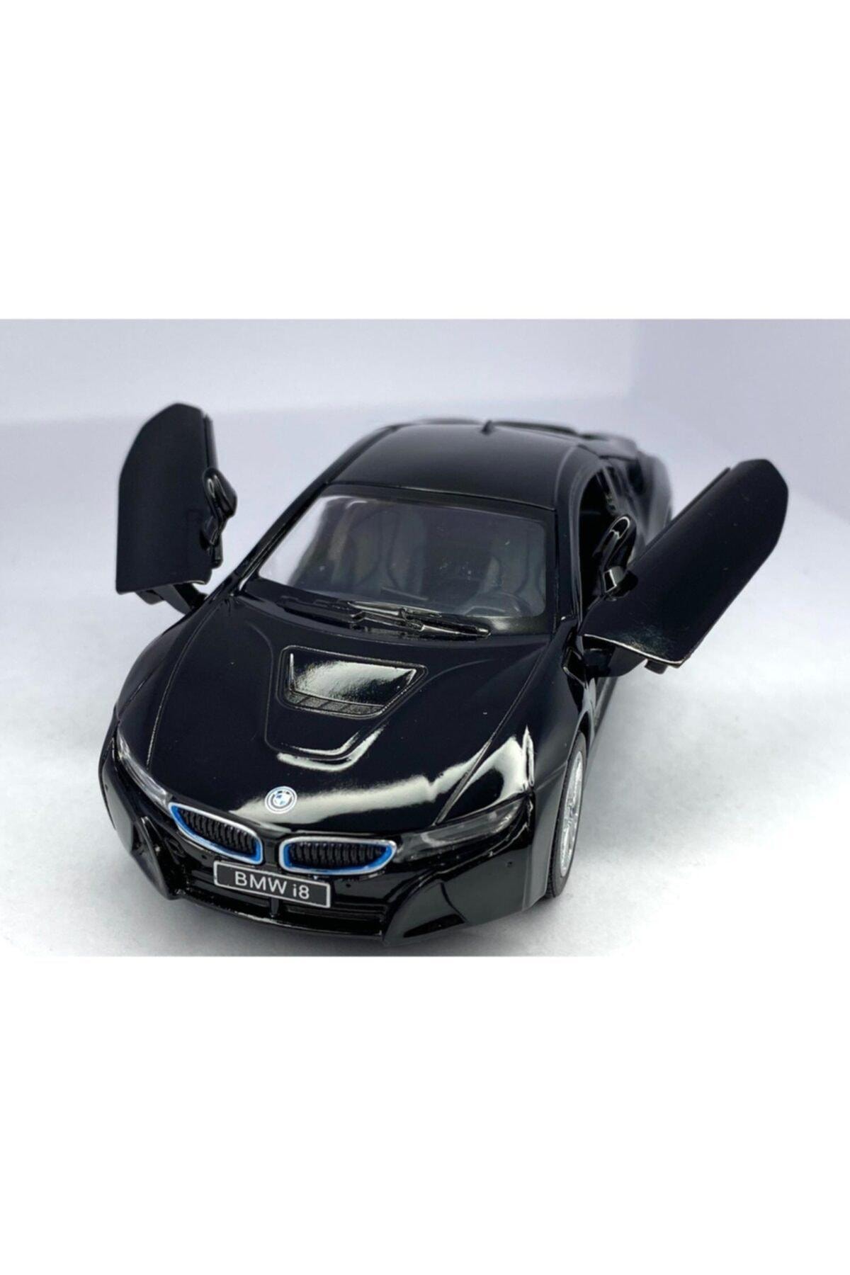 Ucuzkervan Kinsmart Bmw I8 - Çek Bırak 5inch. Lisanslı Model Araba, Oyuncak Araba 1:36