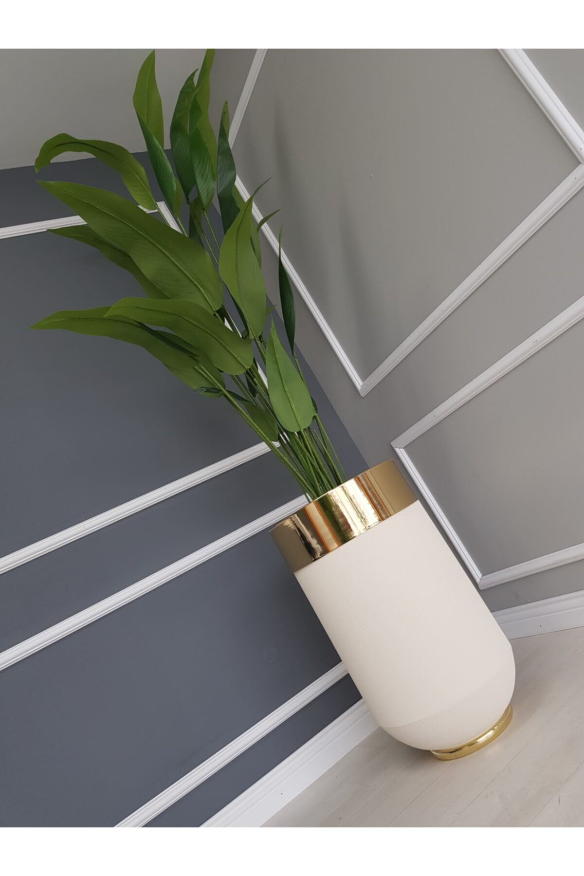Decor By Özay Darbuka Büyük Saksı 70 Cm