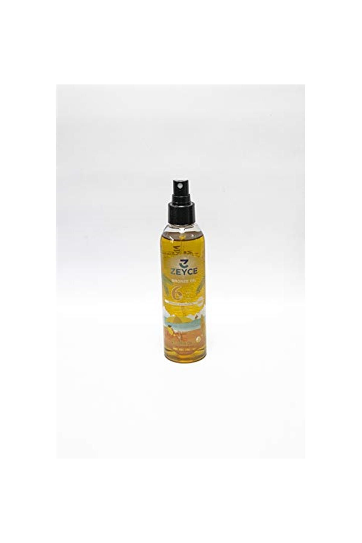 ZEYCE Zeytinyağlı Bronzlaştırıcı Güneş Yağı Spf6  200ml